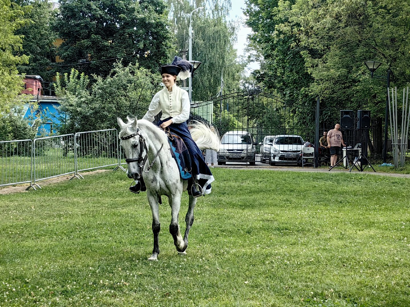 конное шоу, парк, гусар, Лермонтов, щёлково,
