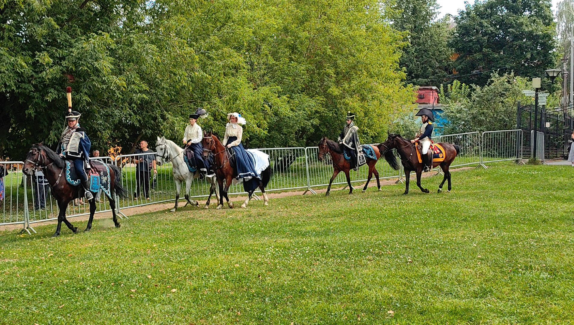 конное шоу, парк, гусар, Лермонтов, щёлково,