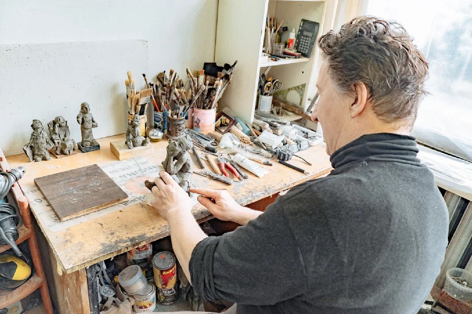 Благоустройство, скульптура, Матвеев, Заголовацкий, Орехово-Зуево