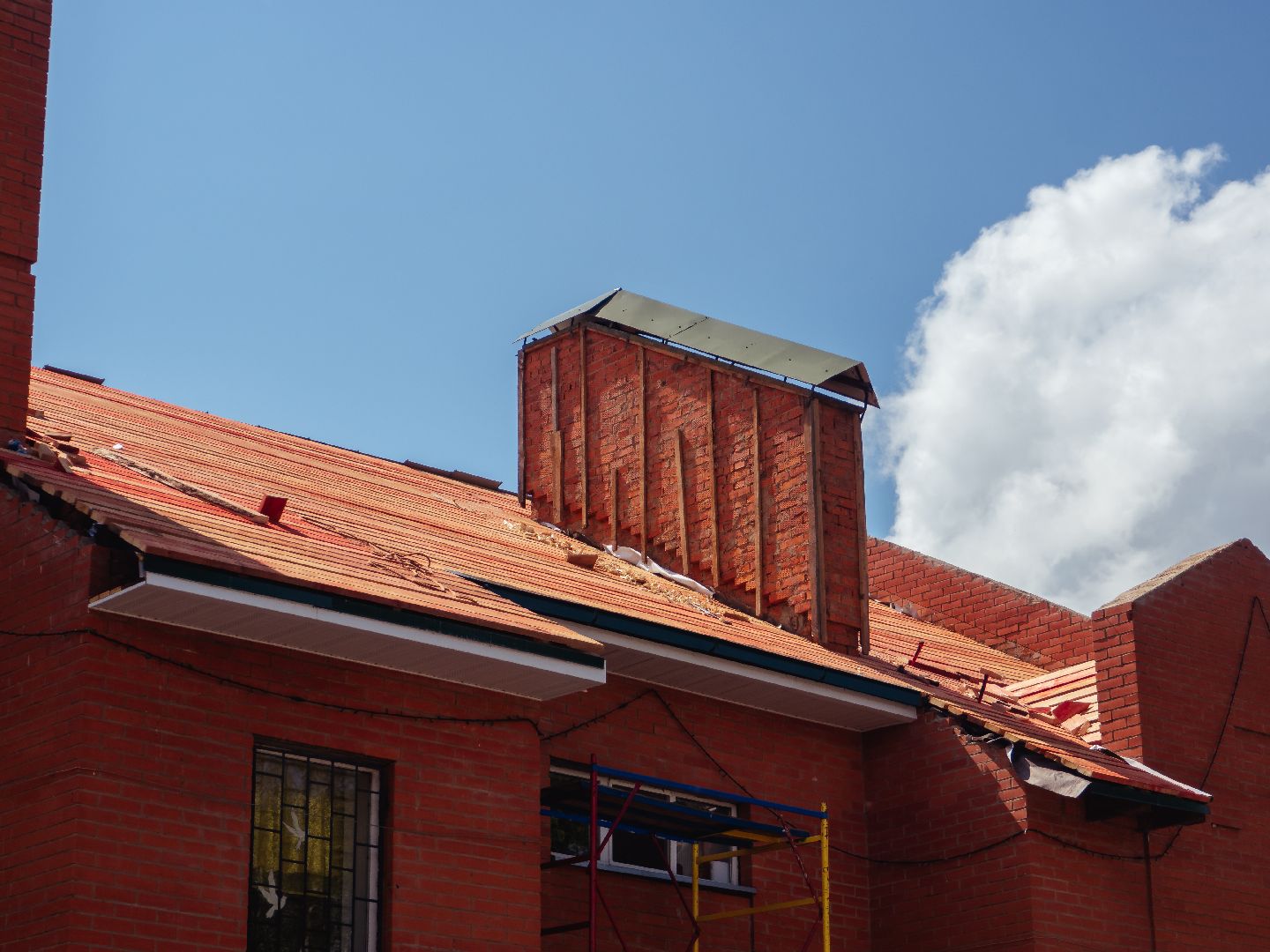 благоустройство, подмосквье, дом культуры, крыша,