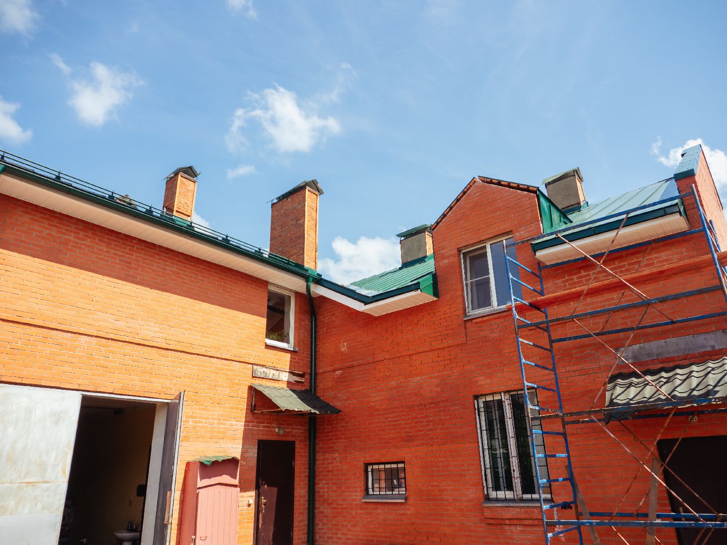 благоустройство, подмосквье, дом культуры, крыша,