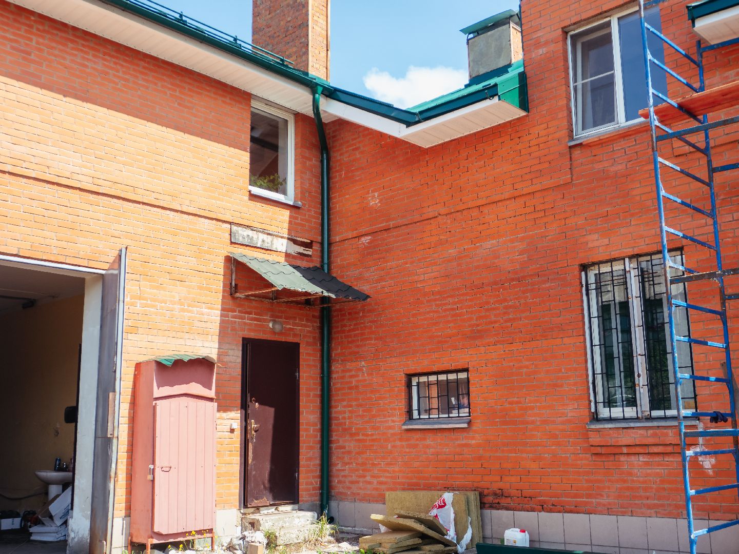 благоустройство, подмосквье, дом культуры, крыша,