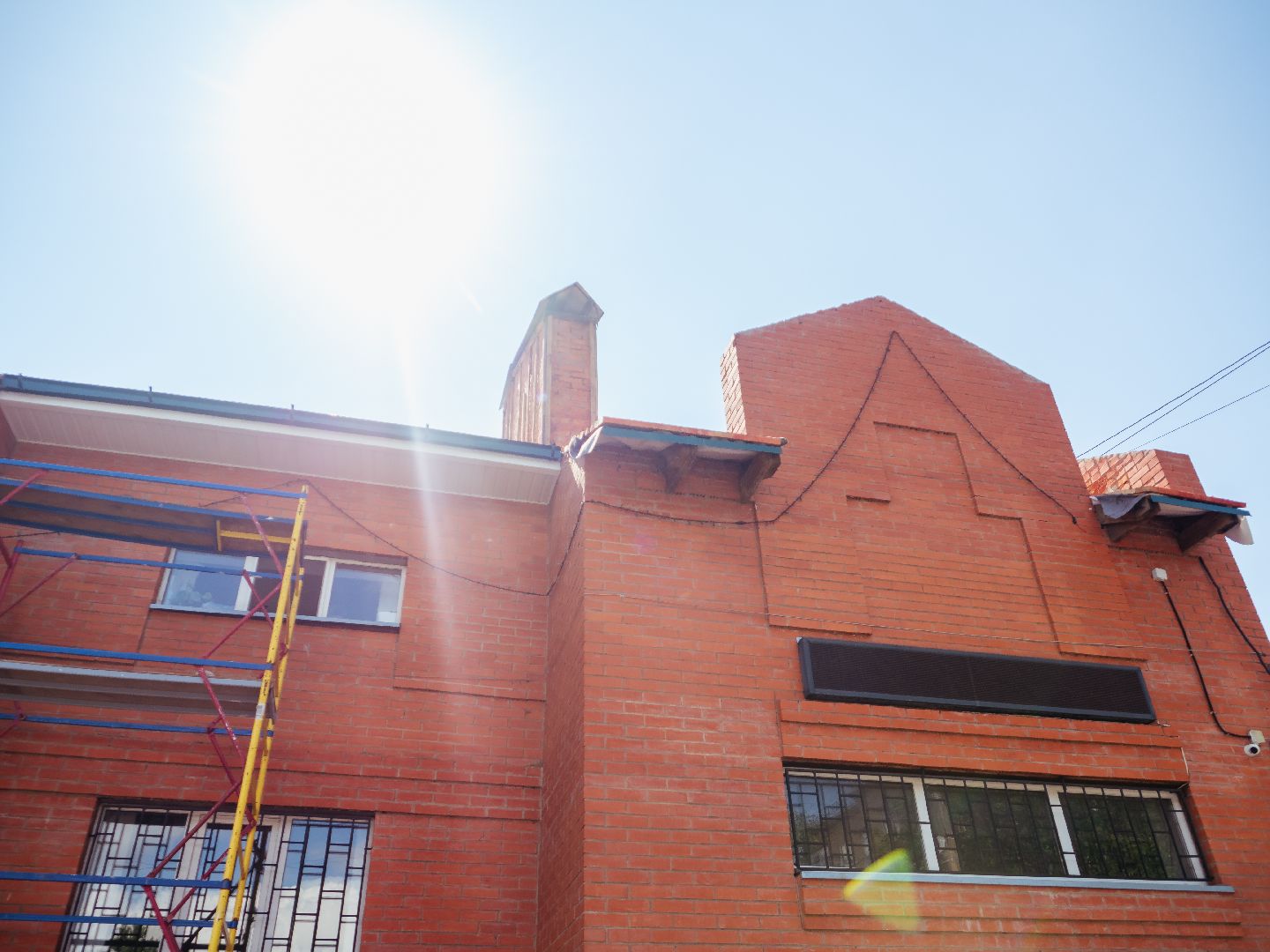 благоустройство, подмосквье, дом культуры, крыша,