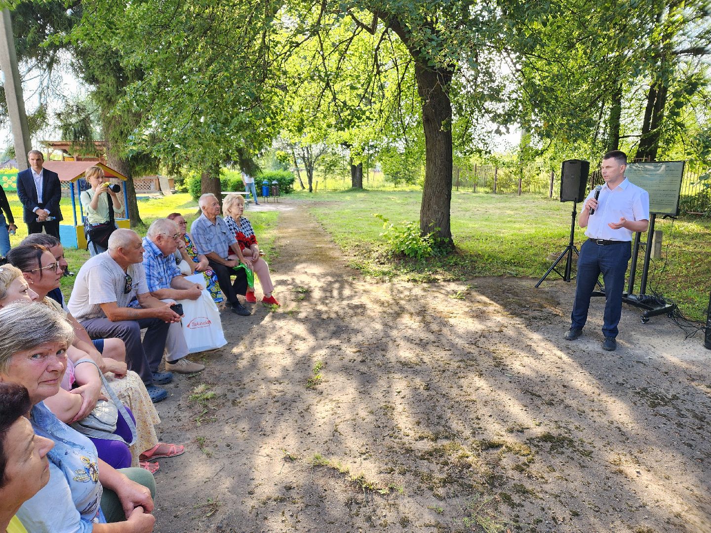 чехов, село Молоди, электроснабжение, энергоснабжение, россети московский регион, глава округа Михаил Собакин, встреча с жителями, модернизация,