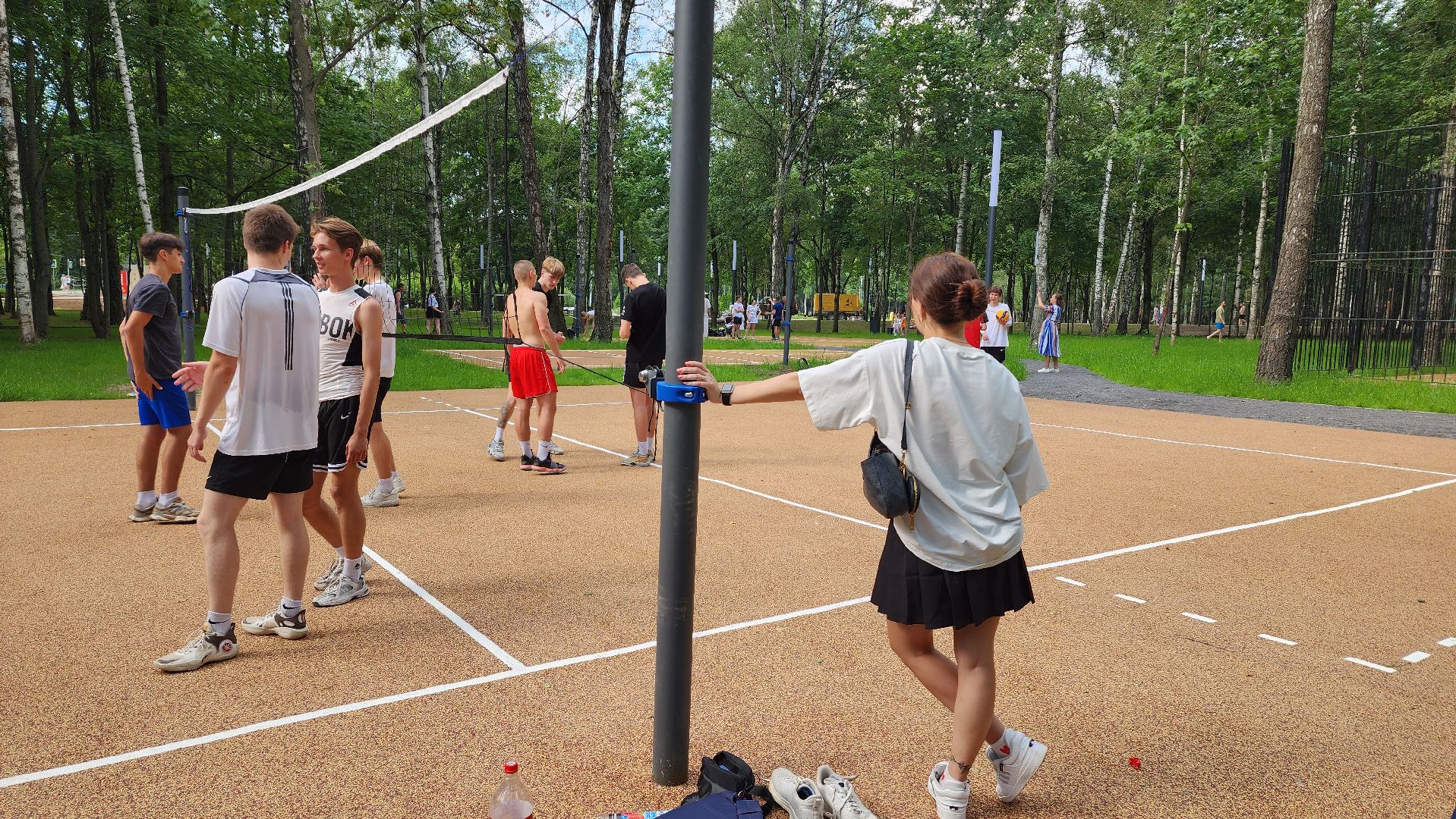 Волейбол, Центральный парк, Лобня,