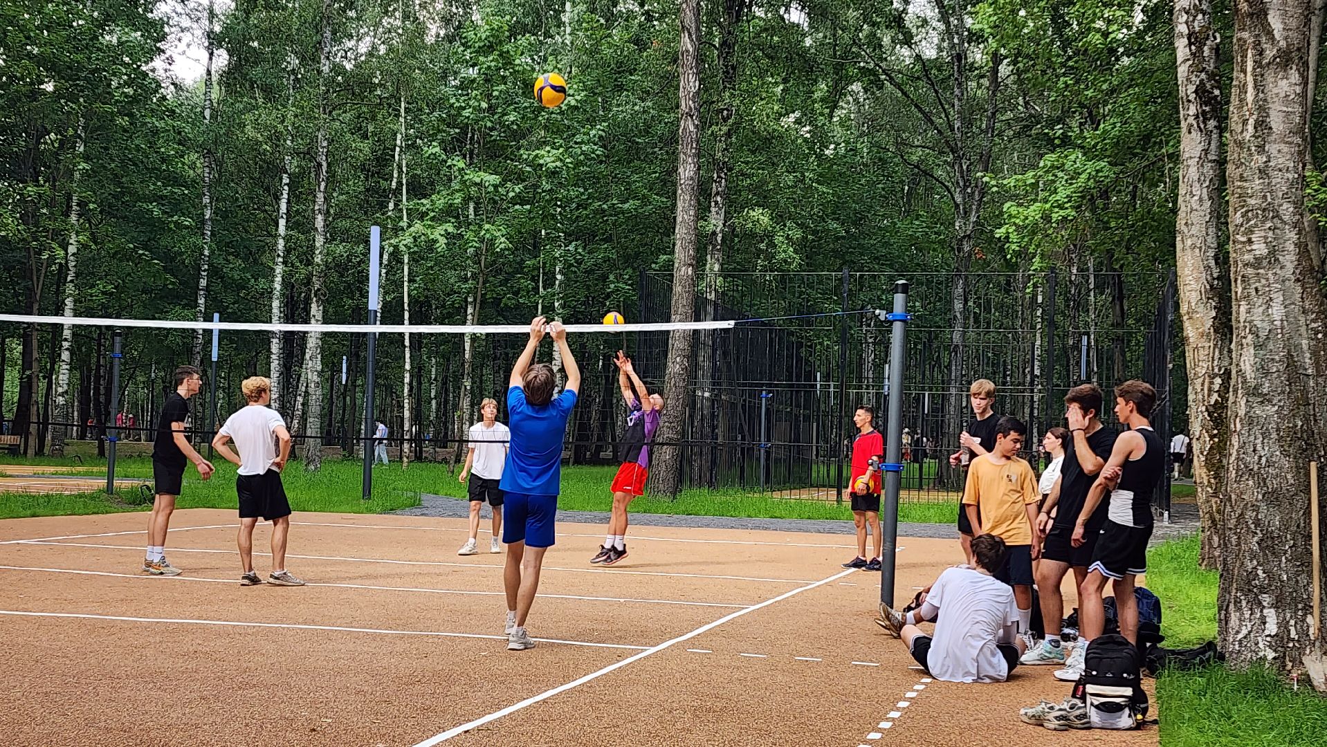 Волейбол, Центральный парк, Лобня,