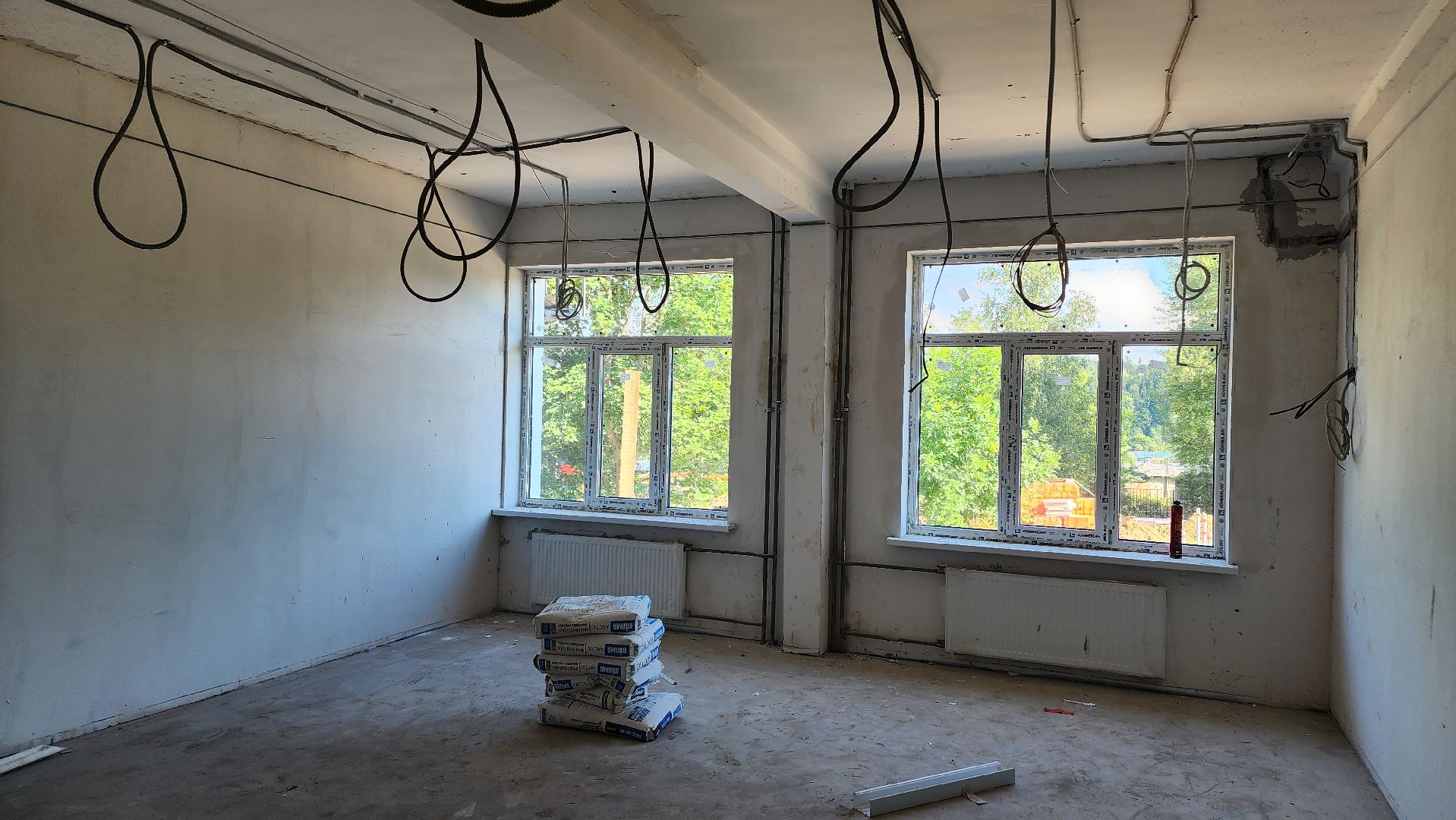 подмосковье, школа, ремонт, благоустройство,