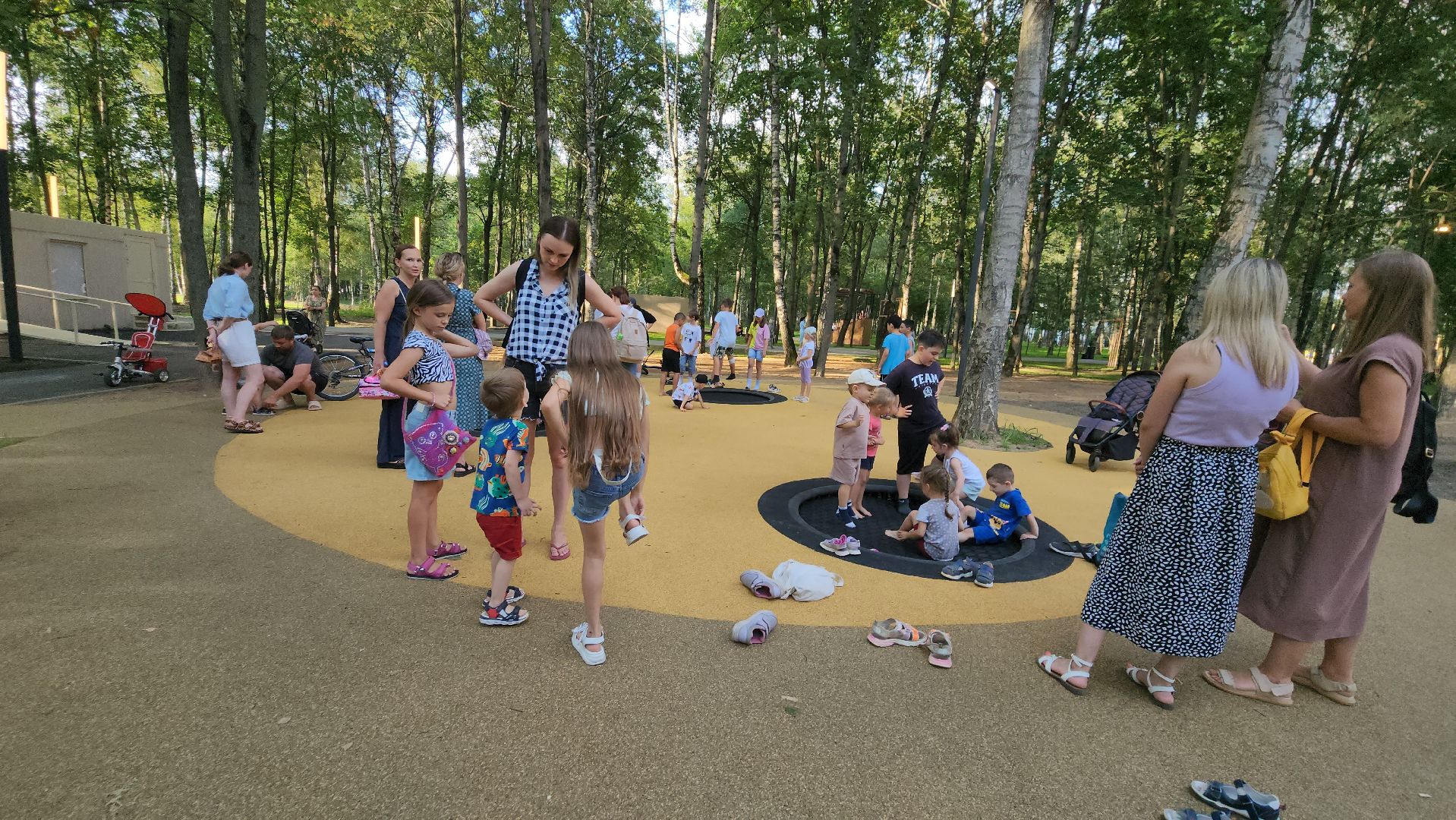 Лобня, Парк, открытие, Центральный парк,