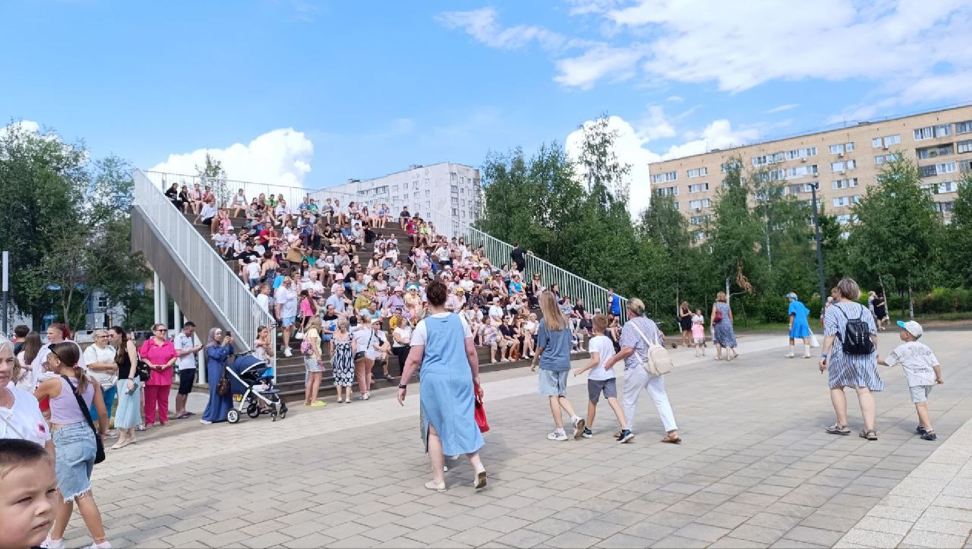 Лобня, Парк, открытие, Центральный парк,