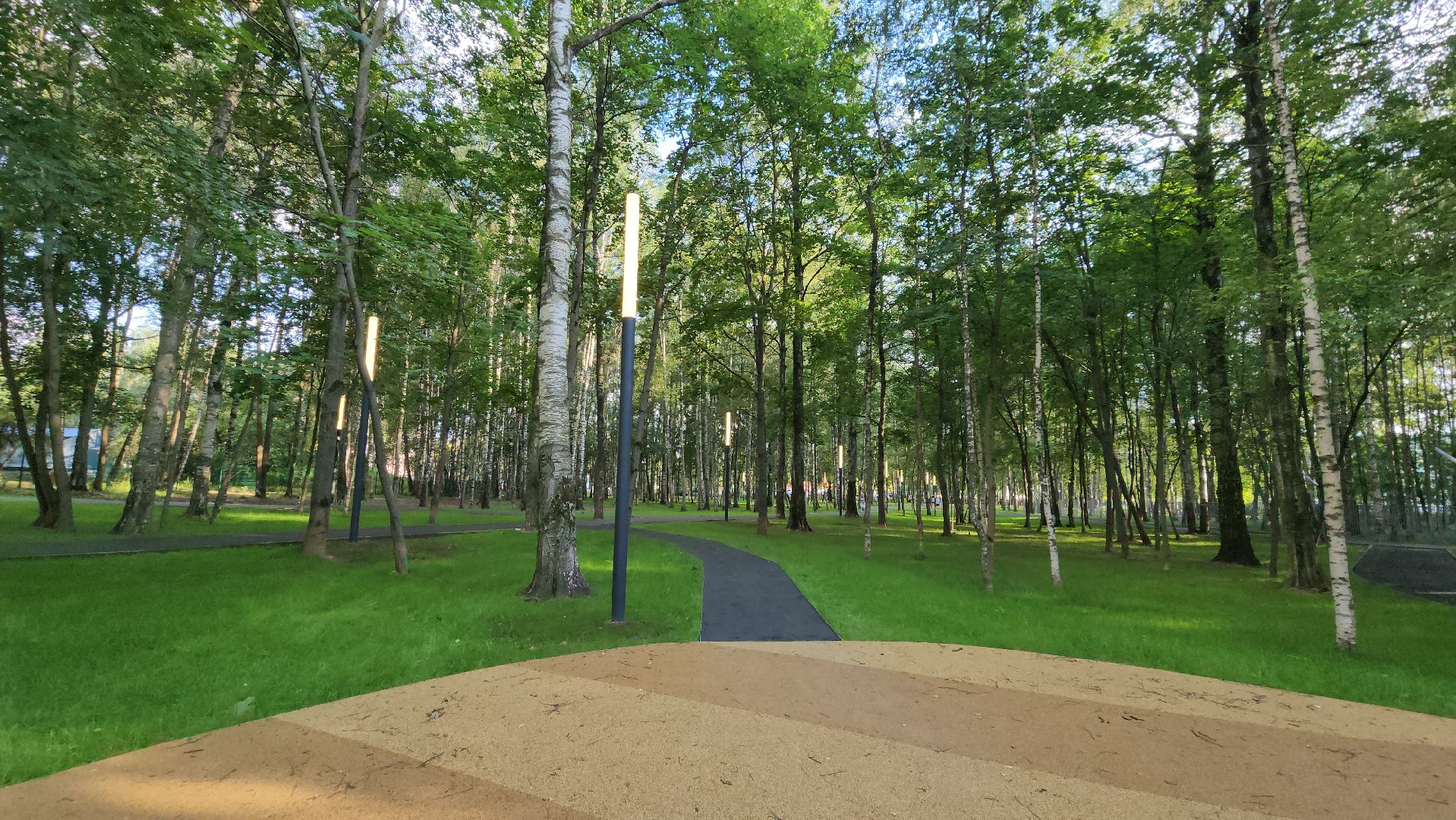 Лобня, Парк, открытие, Центральный парк,