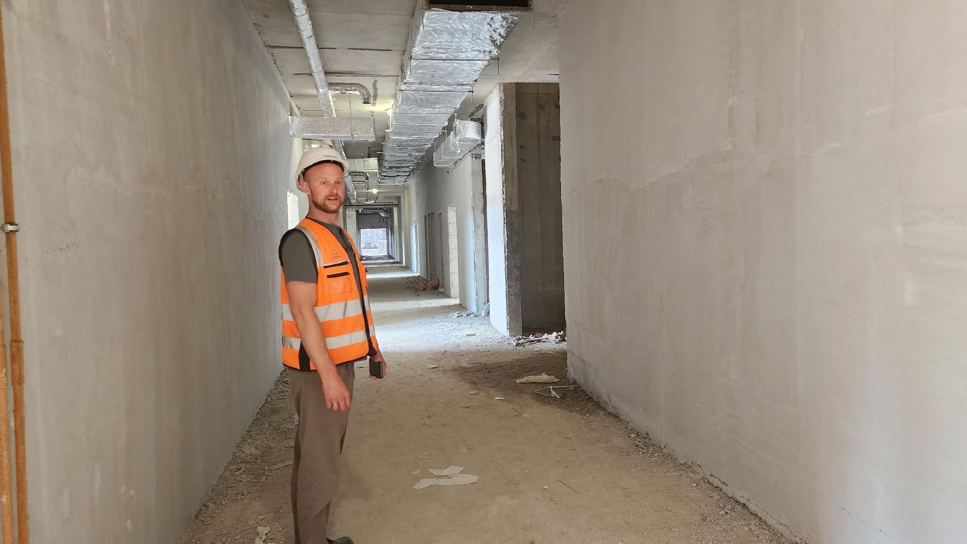 Новая школа, Прибрежный парк, Строительство, Домодедово,