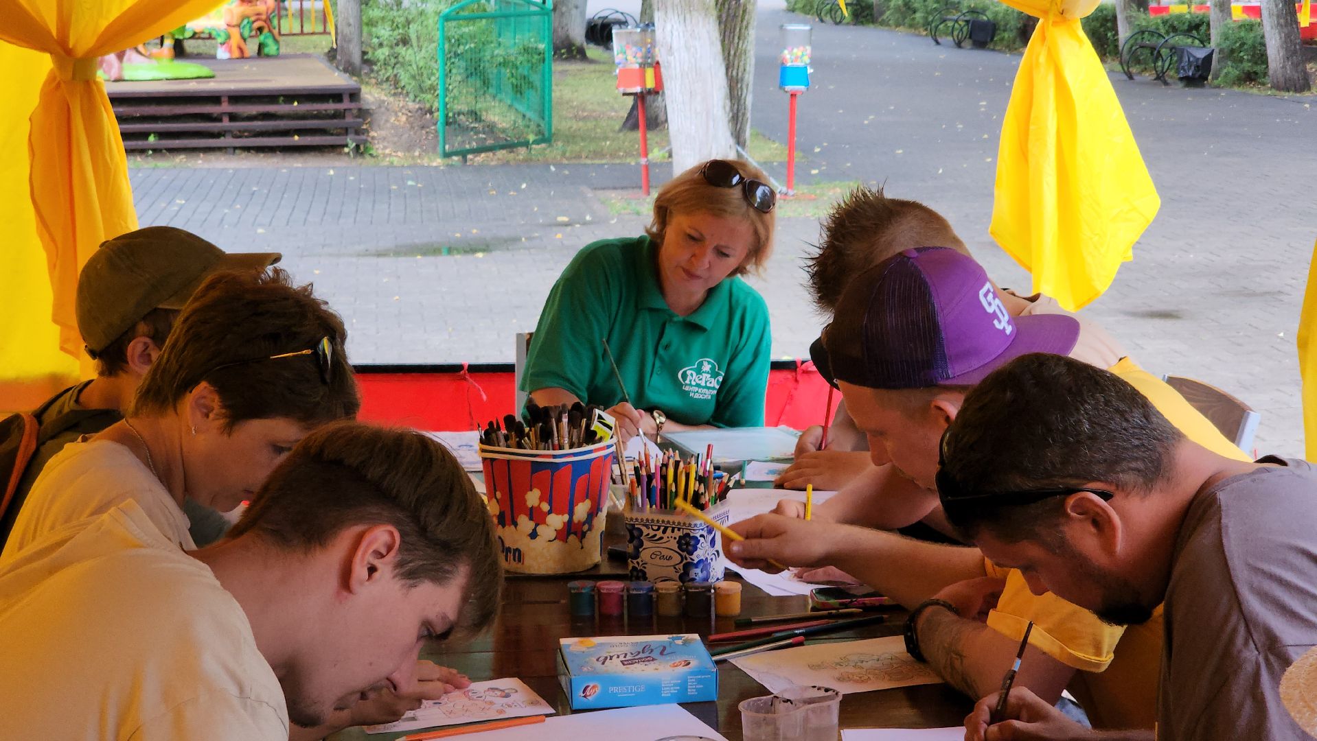 егорьевск, подмосковье, мастер класс, пегас, парк, роспись,