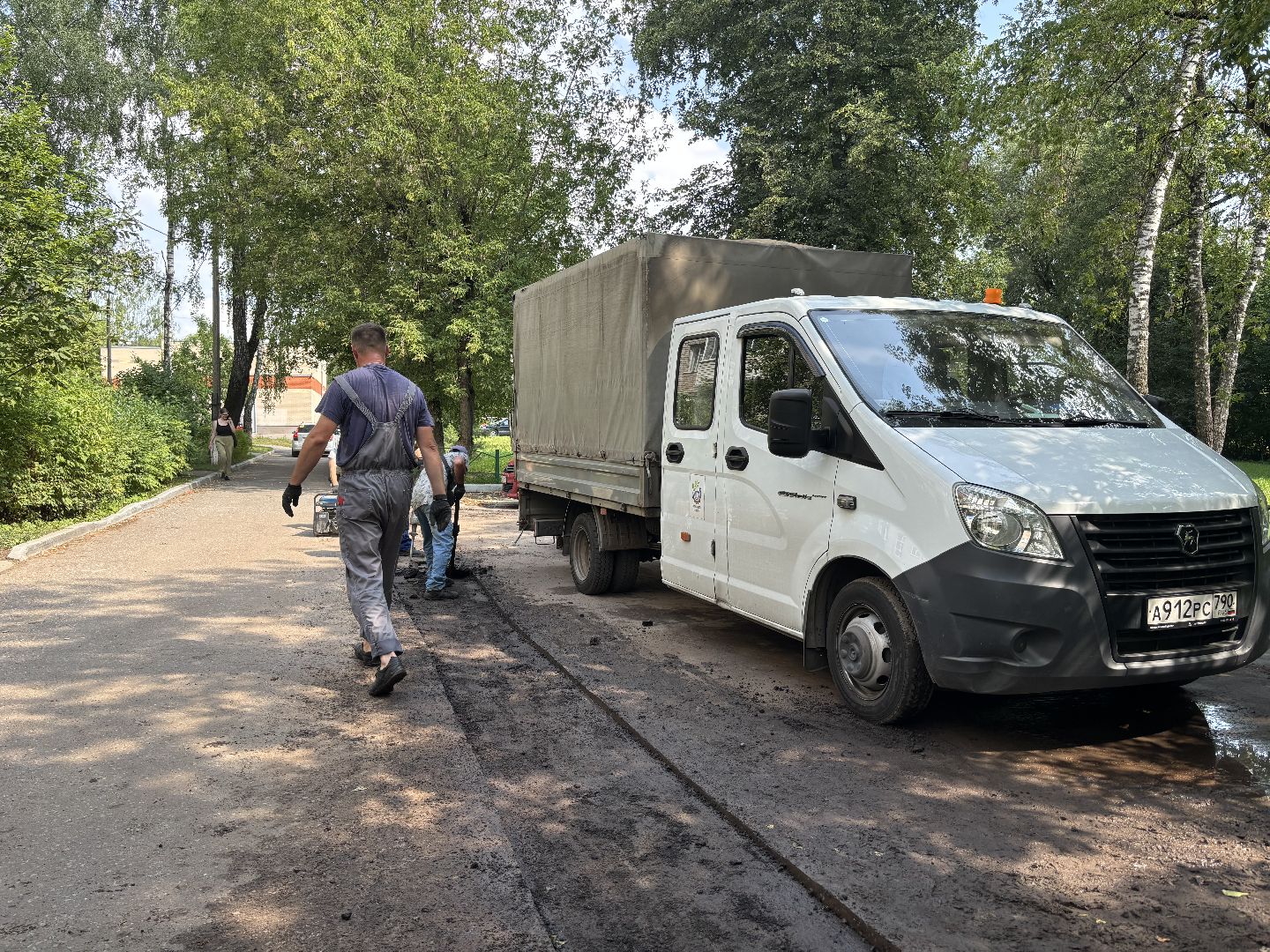 ремонт дорог, мбу благоустройство, ямочный ремонт,