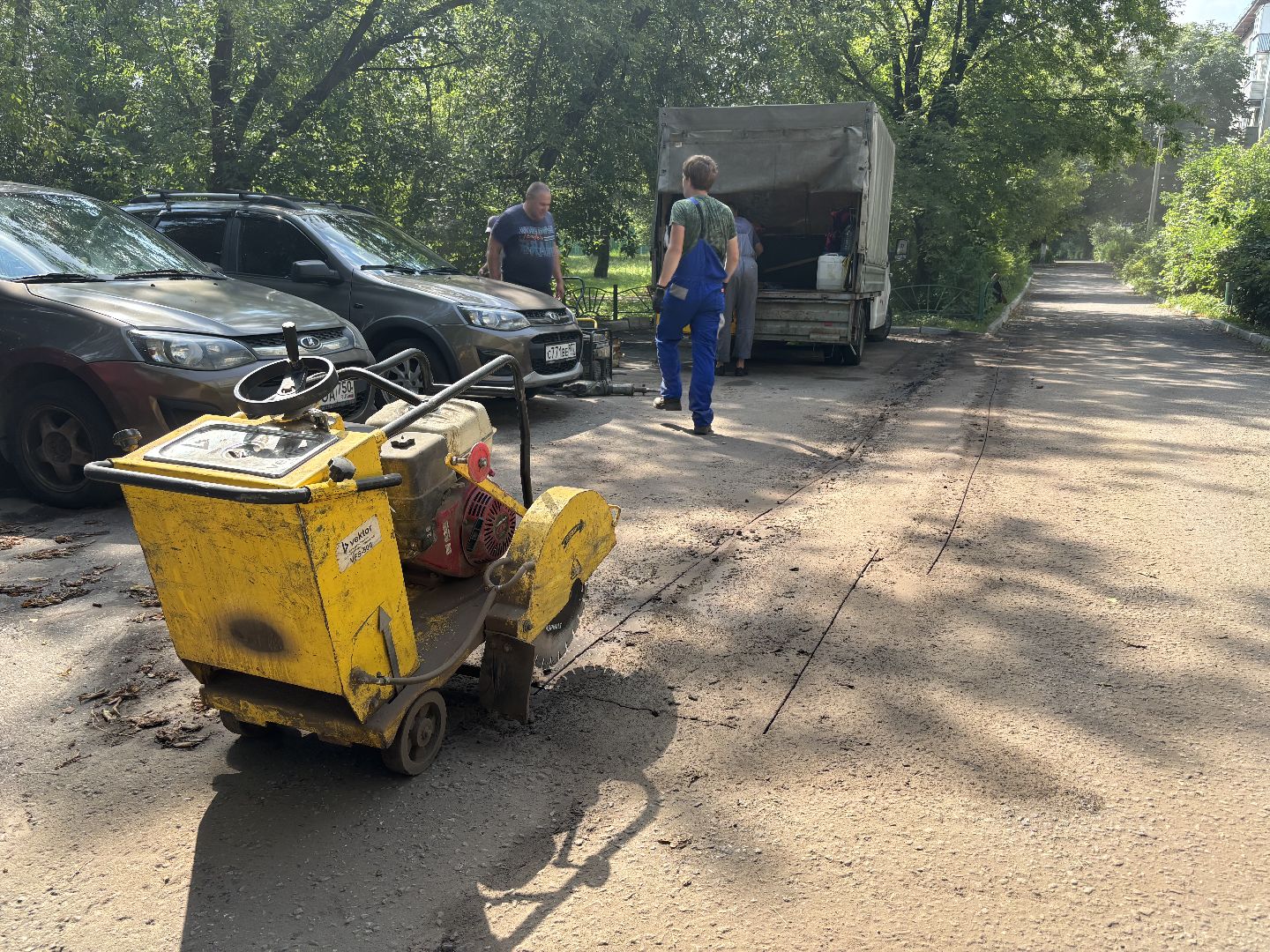 ремонт дорог, мбу благоустройство, ямочный ремонт,