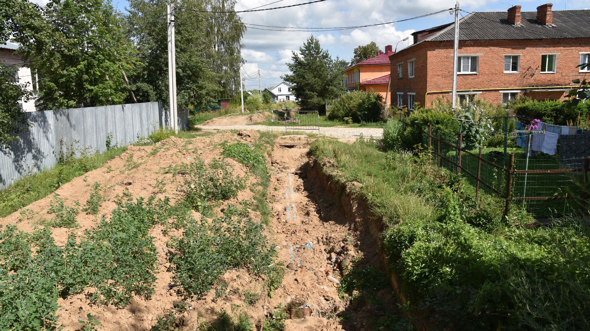 лотошино, новолотошино, благоустройство, жкх, коммунальная инфраструктура, теплотрасса, теплосети, замена теплосетей, замена теплотрассы,