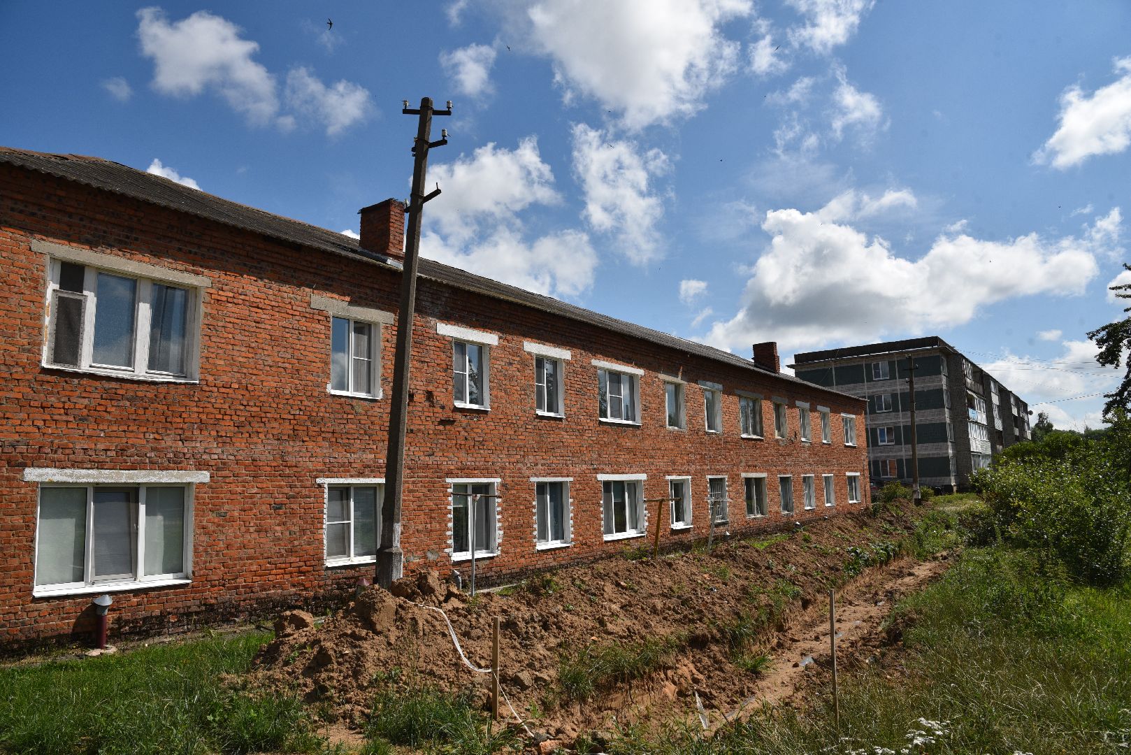 лотошино, новолотошино, благоустройство, жкх, коммунальная инфраструктура, теплотрасса, теплосети, замена теплосетей, замена теплотрассы,