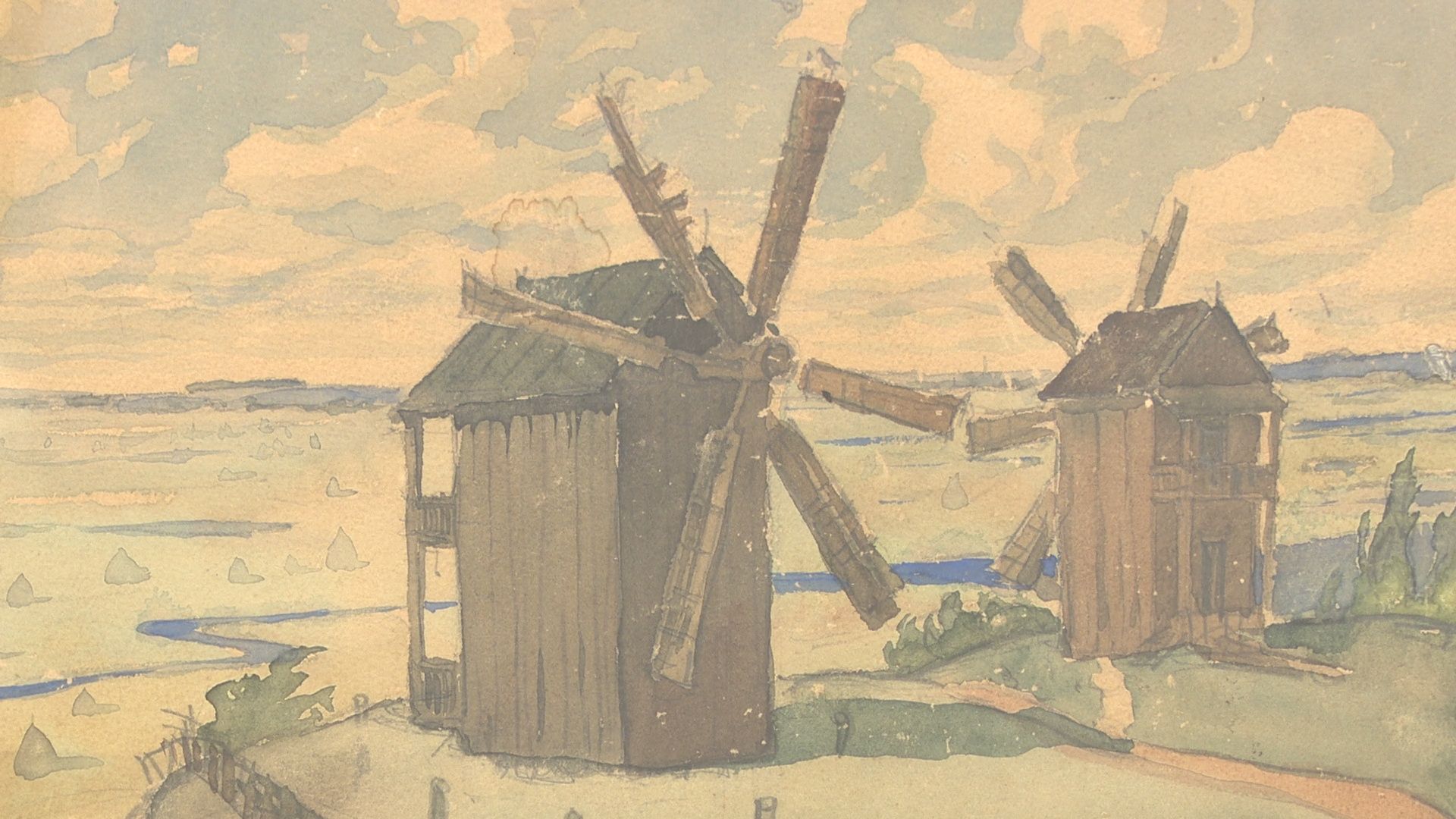 Реутов, выставка, музей, акварель, картиры, Петр Кучерь,