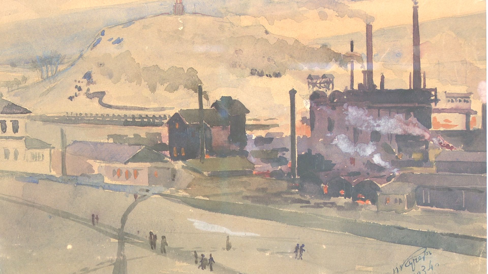 Реутов, выставка, музей, акварель, картиры, Петр Кучерь,