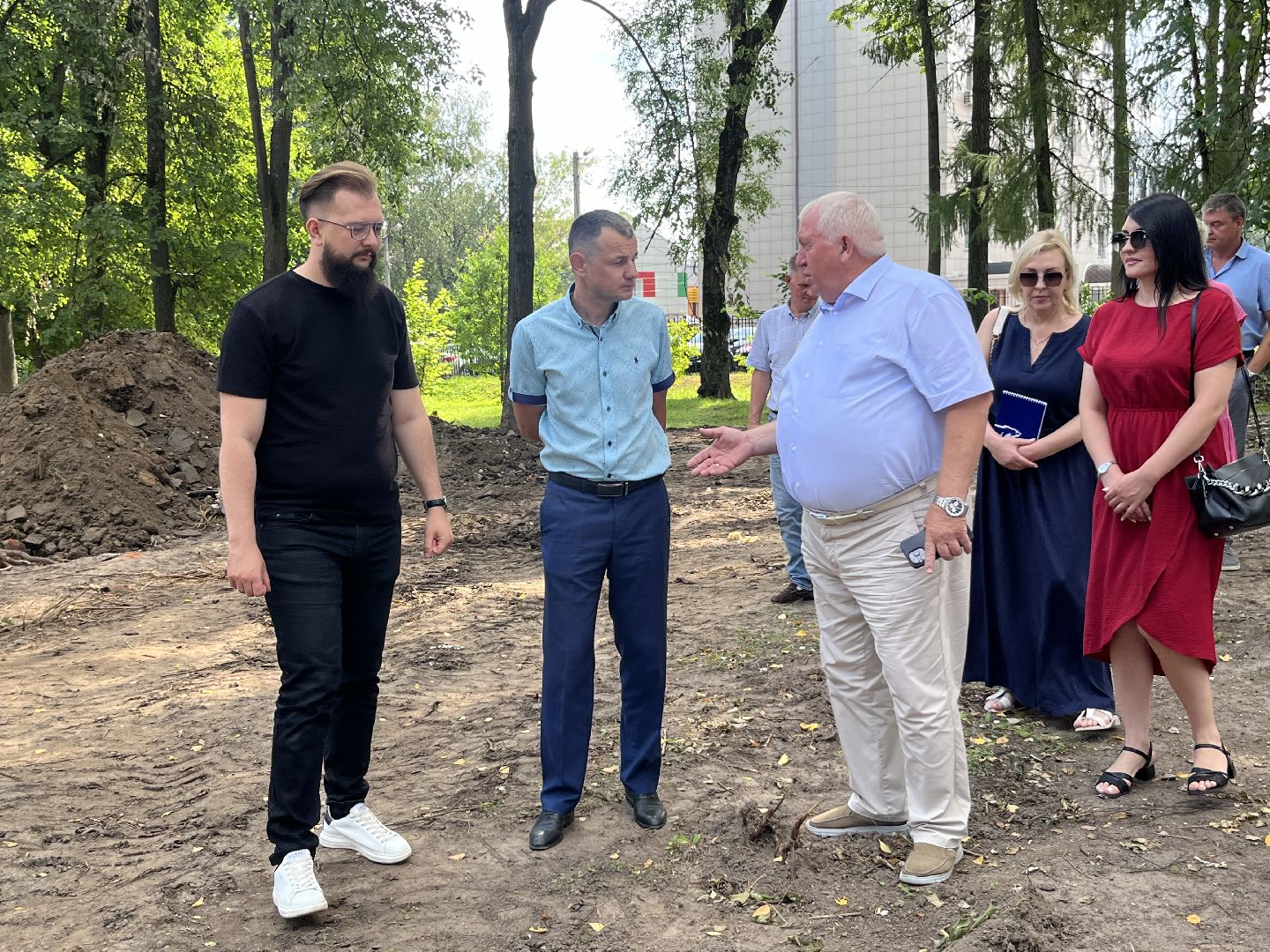 наро-фоминск, наро-фоминский городской округ, Бобруйский сквер, благоустройство 2024,