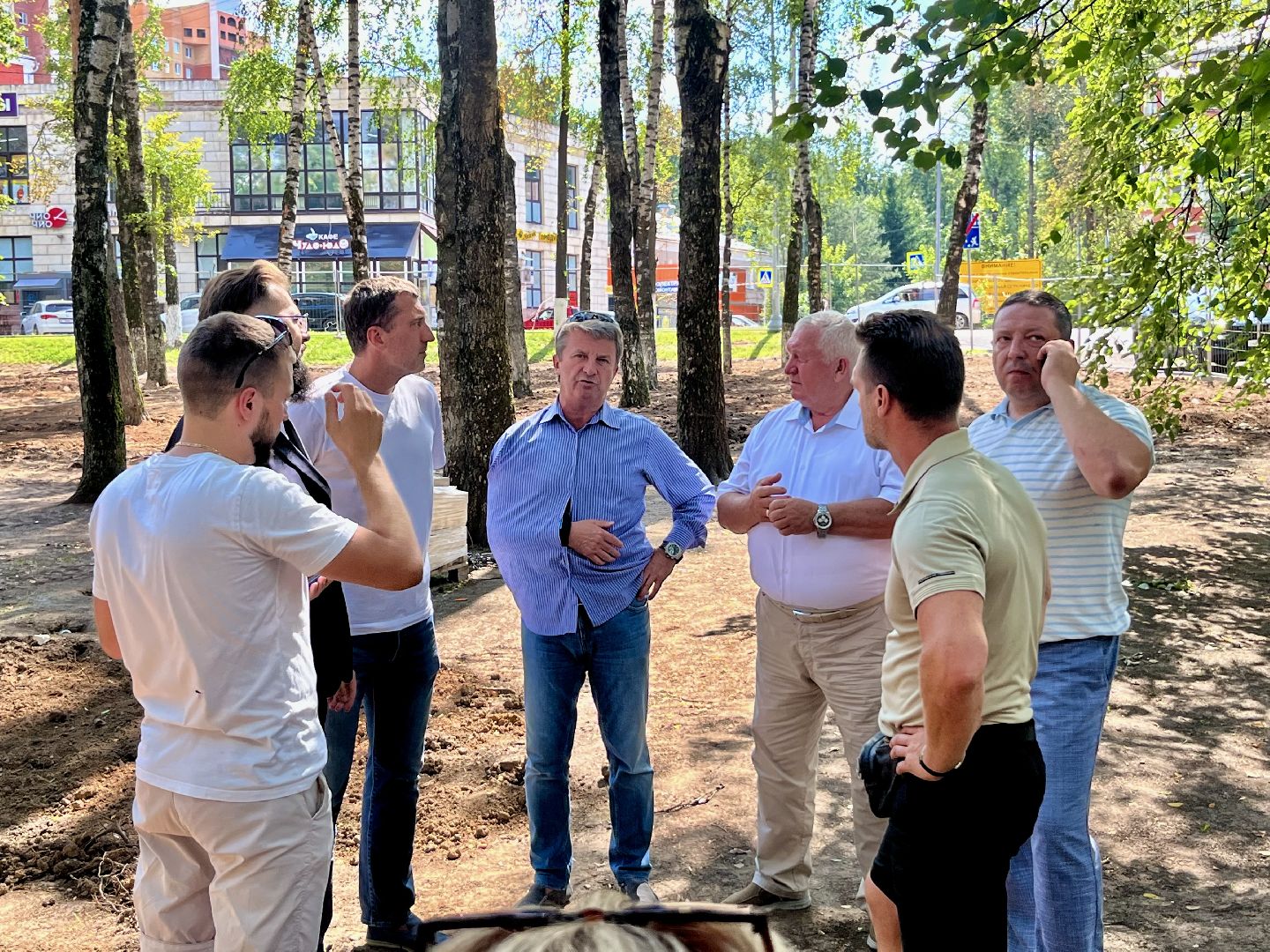 наро-фоминск, наро-фоминский городской округ, Бобруйский сквер, благоустройство 2024,