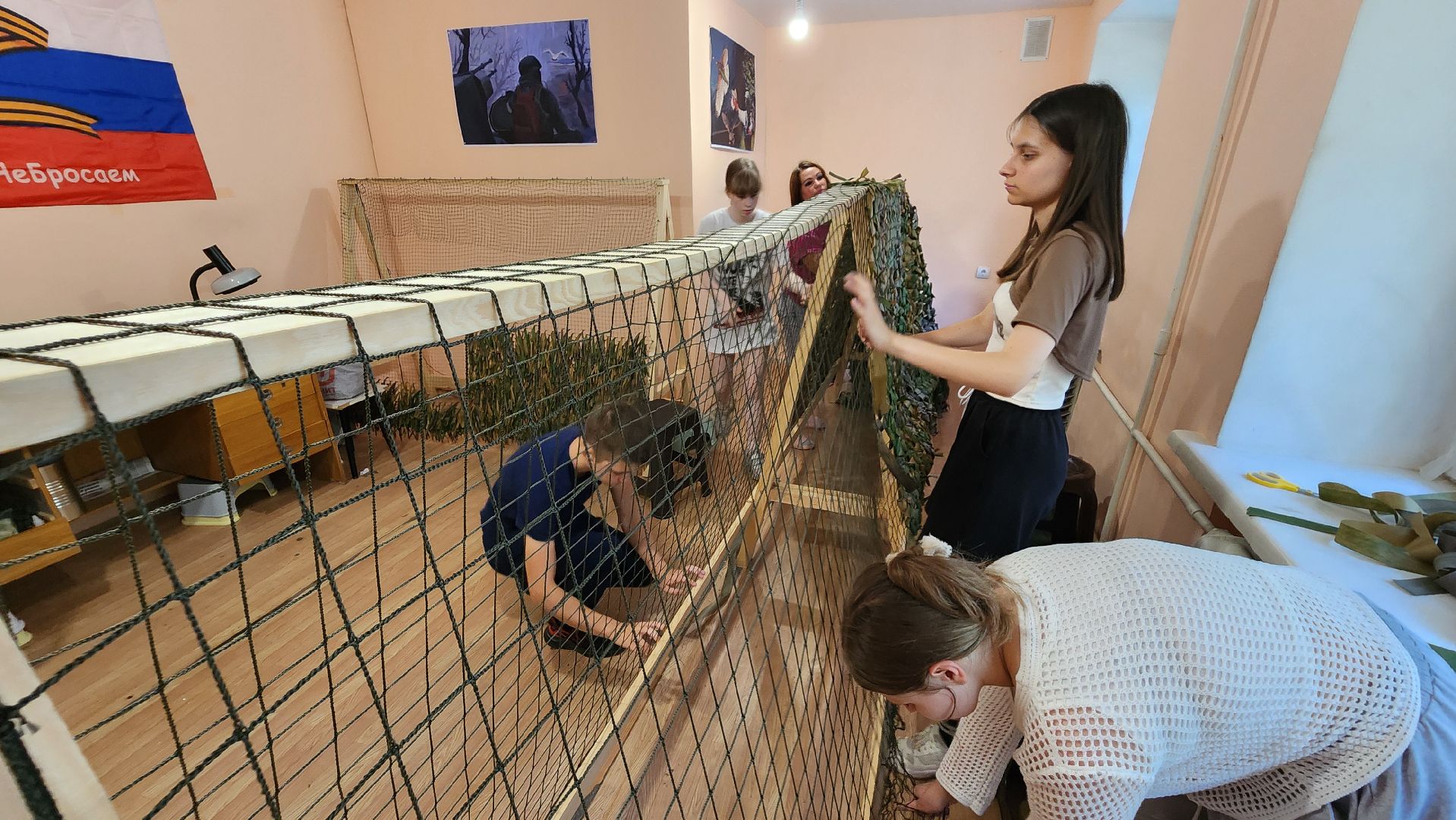 сети фронту, трудовой десант, цми, протвино, подростки,