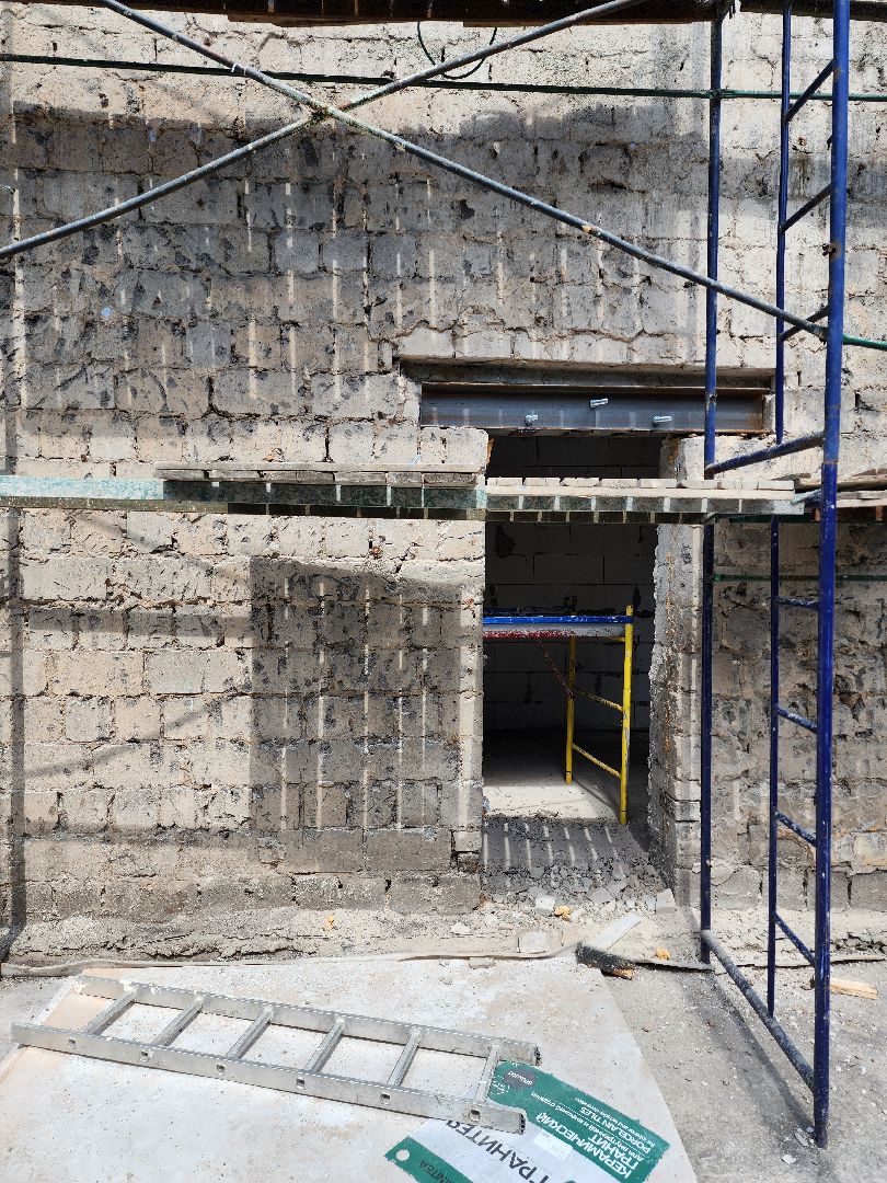 Дубна, Капитальный ремонт, строительство, Ремонт школы, Монтаж кровли,