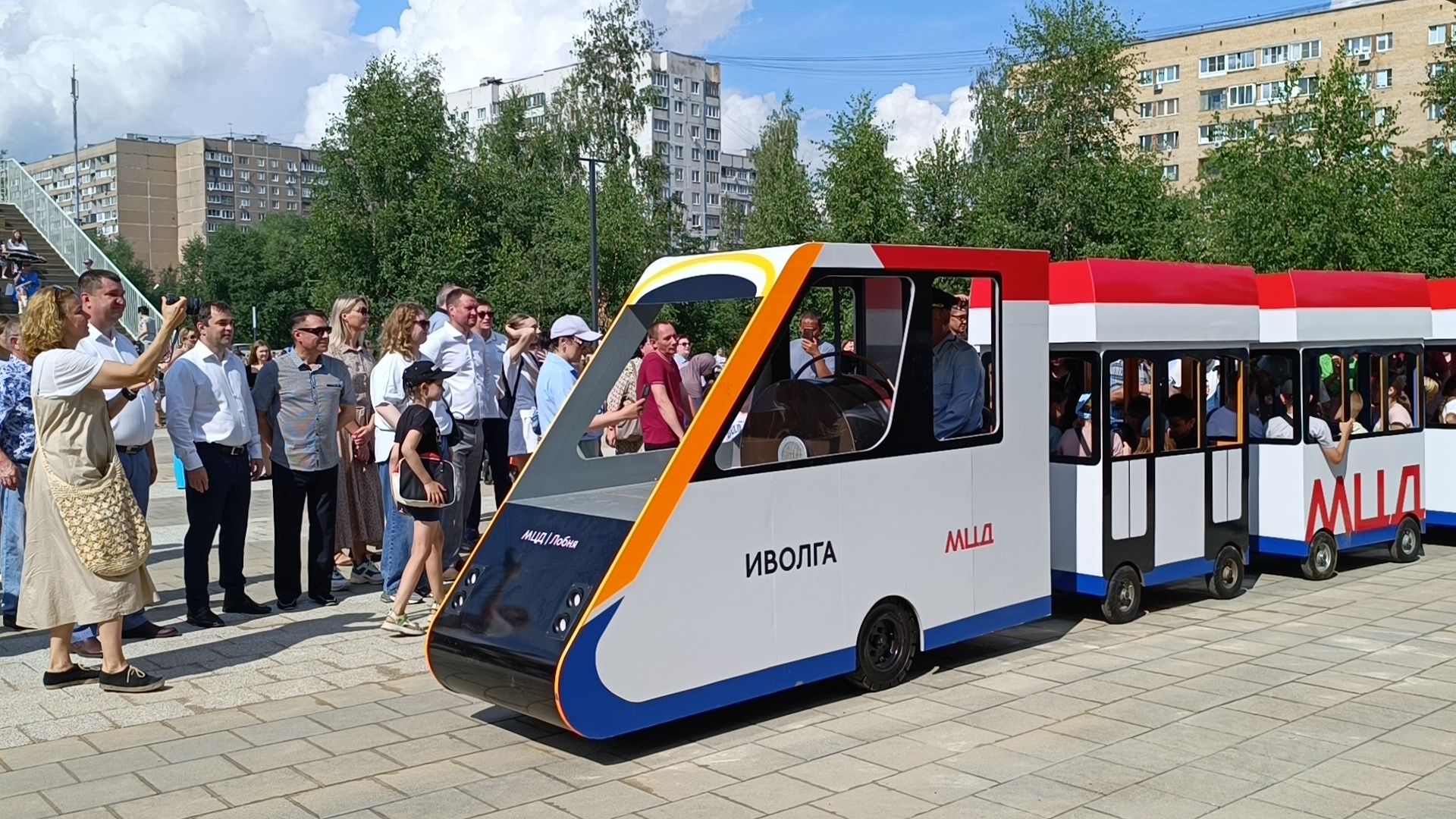 парк, поезд, мцд-1, лобня,