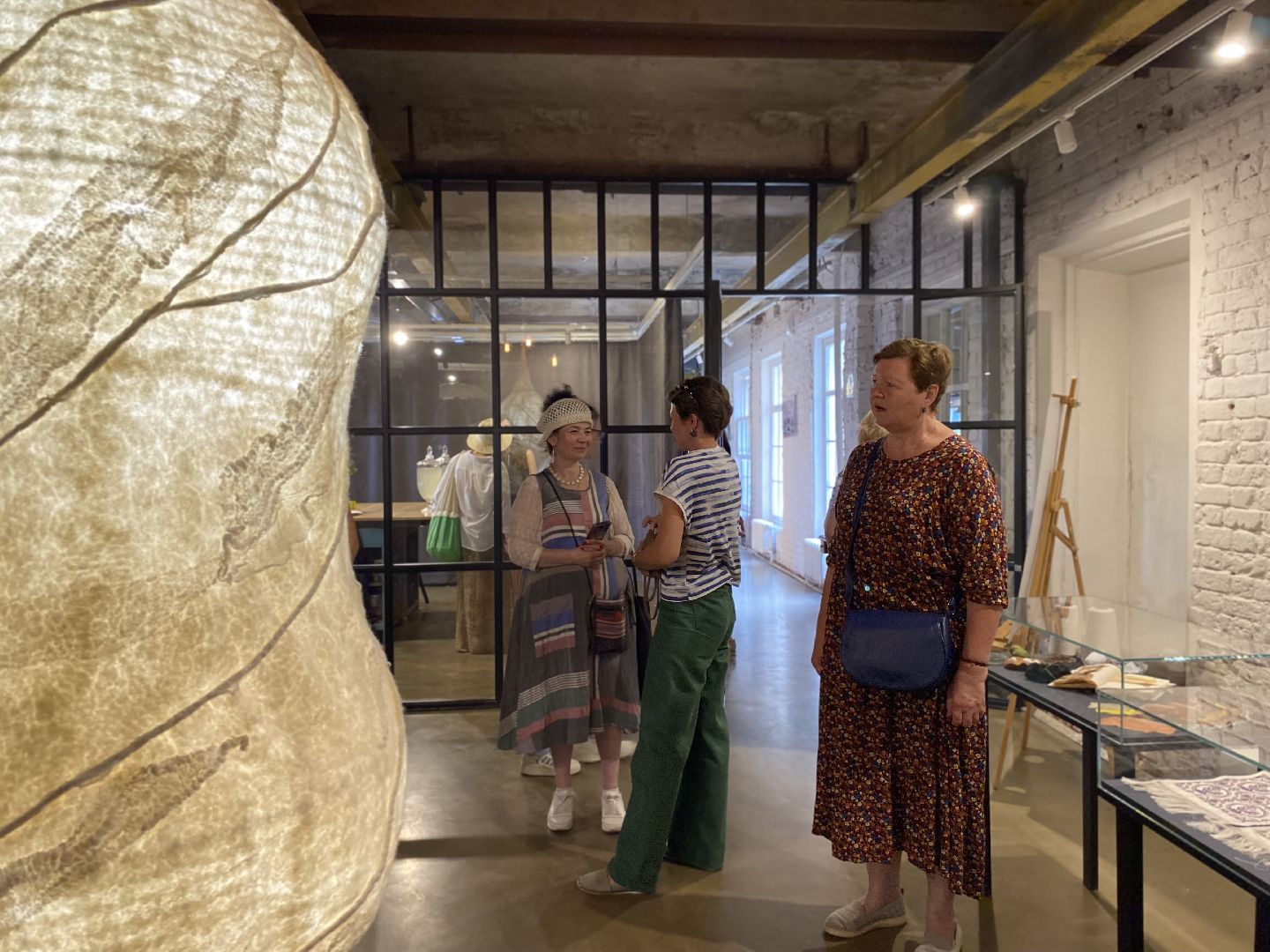 Коломна, Шелковая фабрика, Выставка, инсталляция,