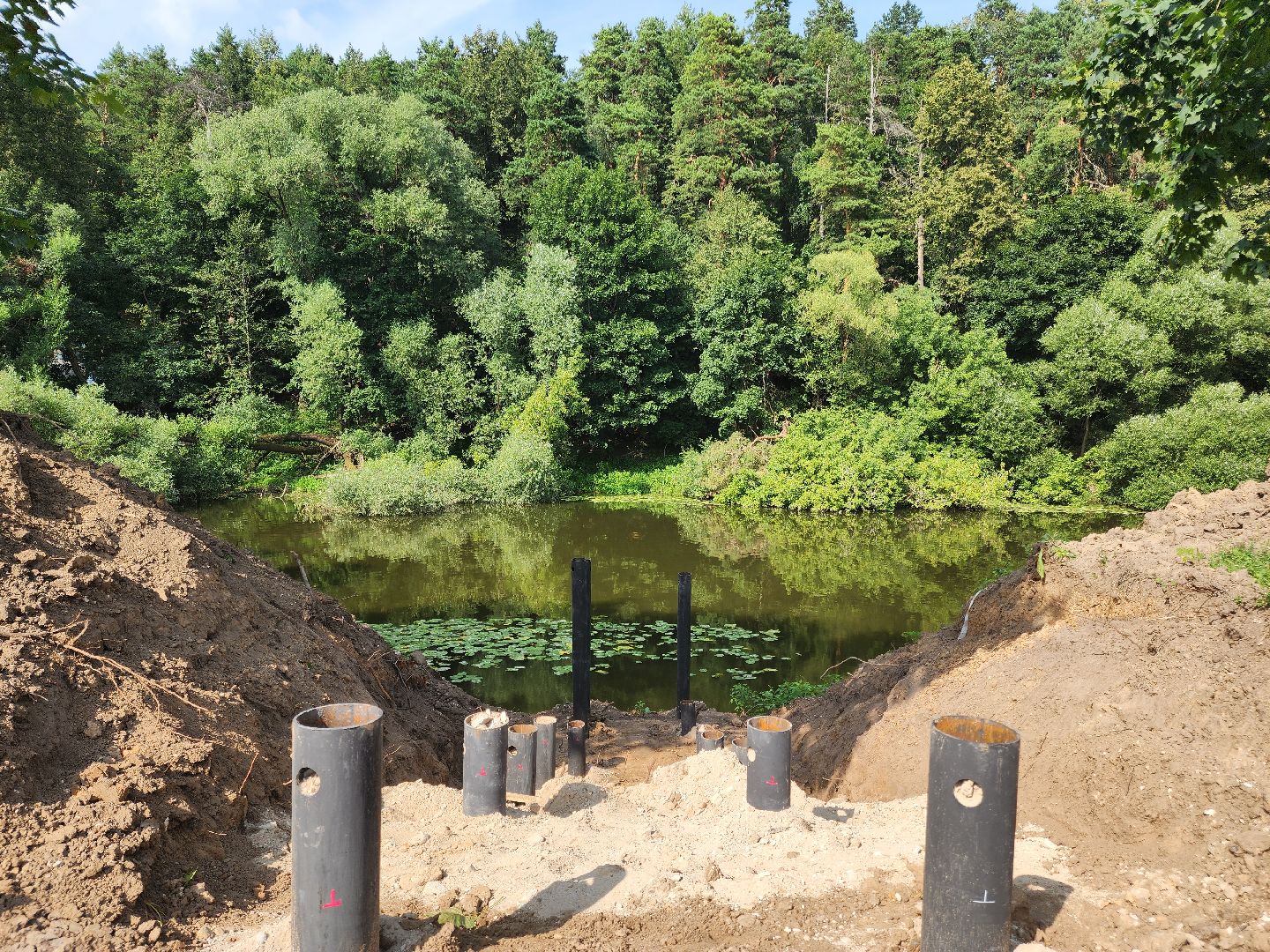 благоустройство 2024, Дубровицы, Знаменская церковь, Подольск,