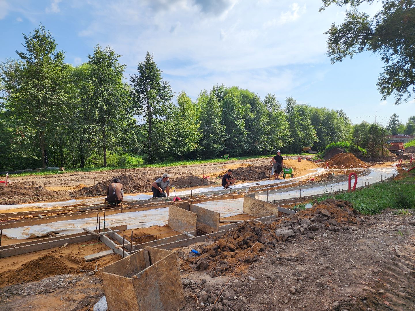 благоустройство 2024, Дубровицы, Знаменская церковь, Подольск,