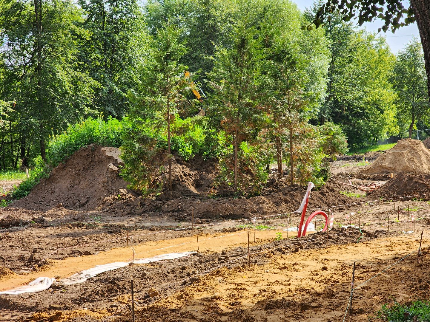 благоустройство 2024, Дубровицы, Знаменская церковь, Подольск,