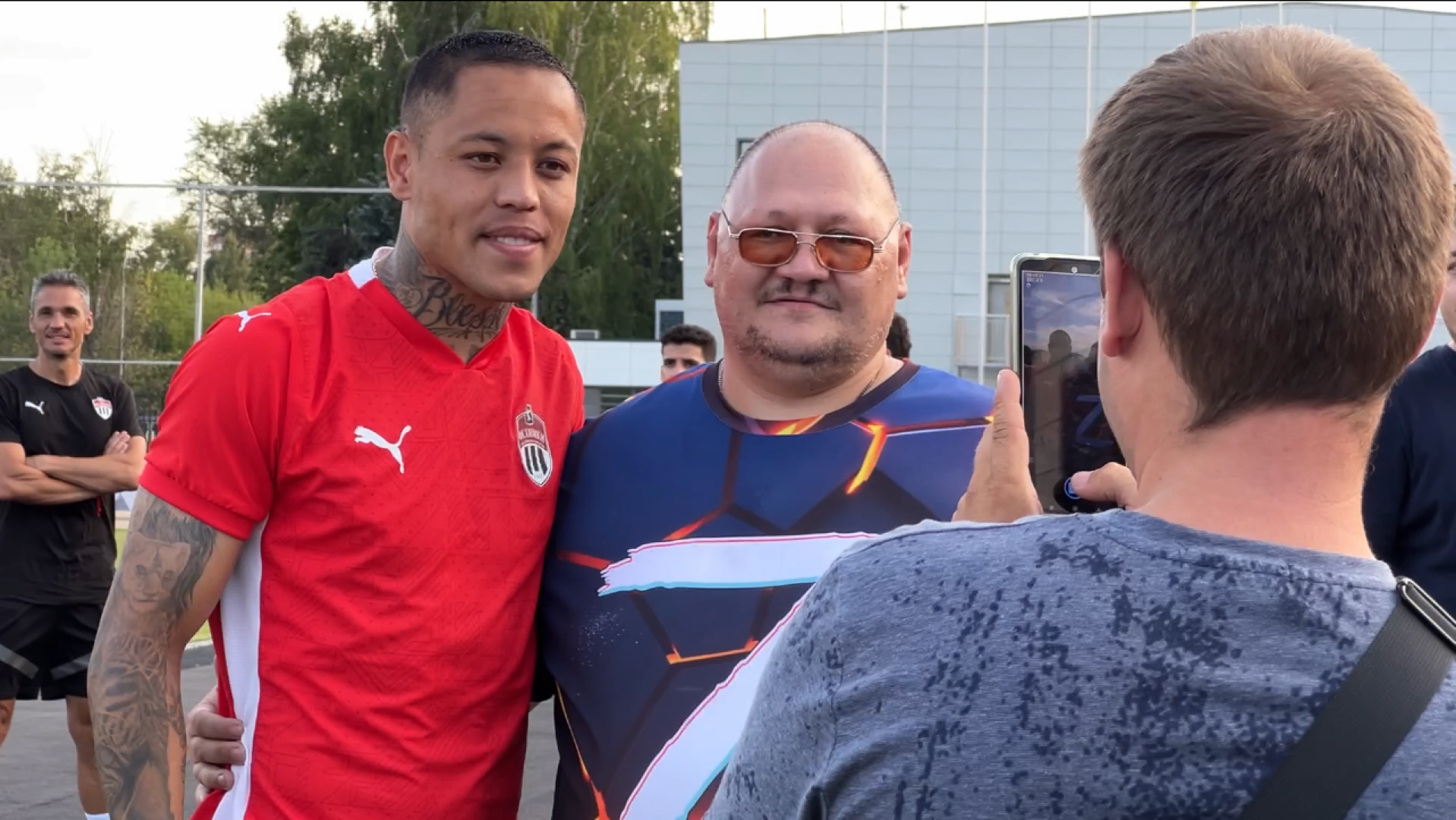 химки, спорт, футбол, футбольный клуб, открытая тренировка,