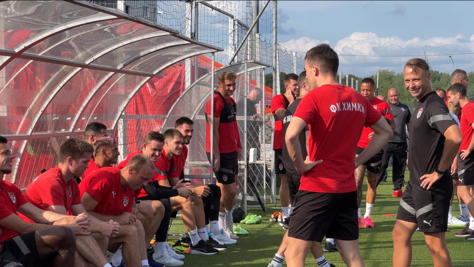 химки, спорт, футбол, футбольный клуб, открытая тренировка,