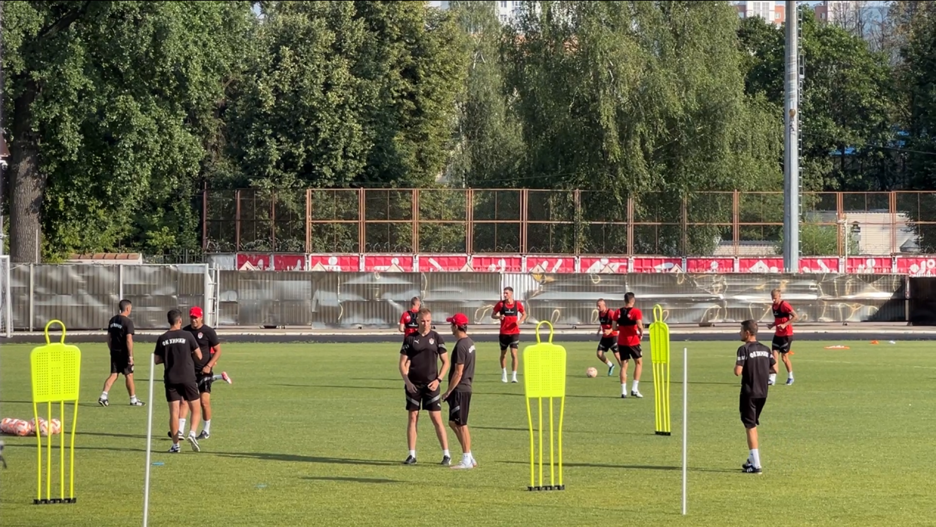 химки, спорт, футбол, футбольный клуб, открытая тренировка,