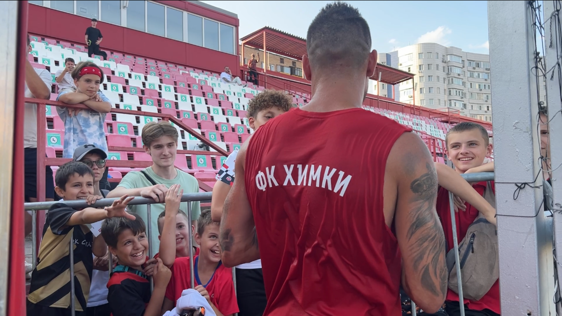 химки, спорт, футбол, футбольный клуб, открытая тренировка,