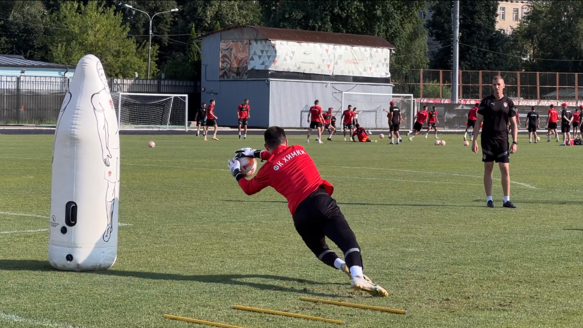 химки, спорт, футбол, футбольный клуб, открытая тренировка,