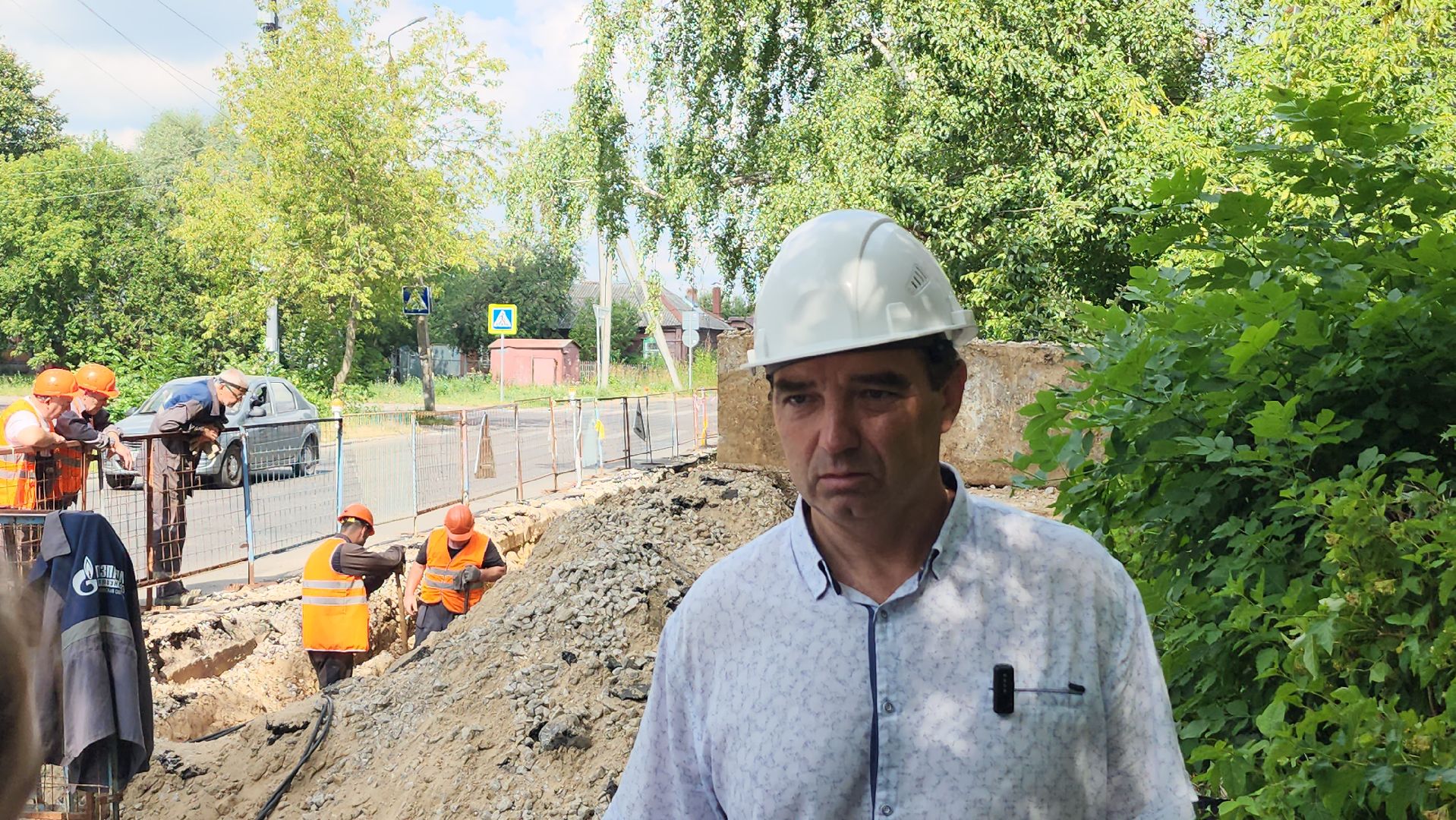 серпухов, Газпромэнерго МО, шурфовка, подземные коммуникации, плановый ремонт, улица российская,