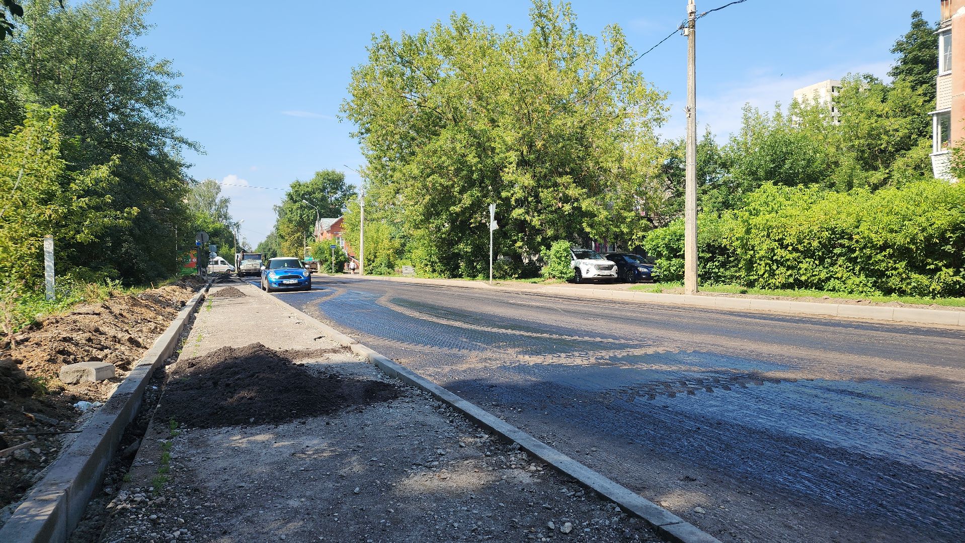 дороги, ремонт дорог, Лосино-Петровский,