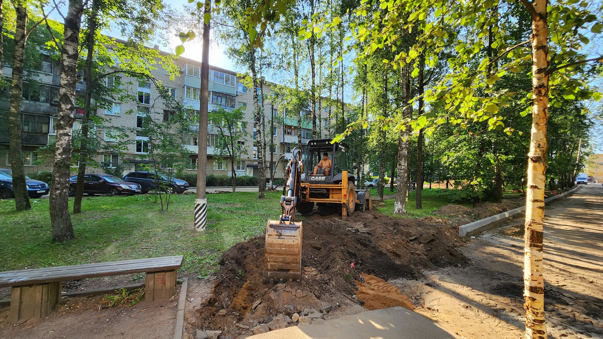 Солнечногорск, благоустройство двора, благоустойство, формирование комфортной городской среды,