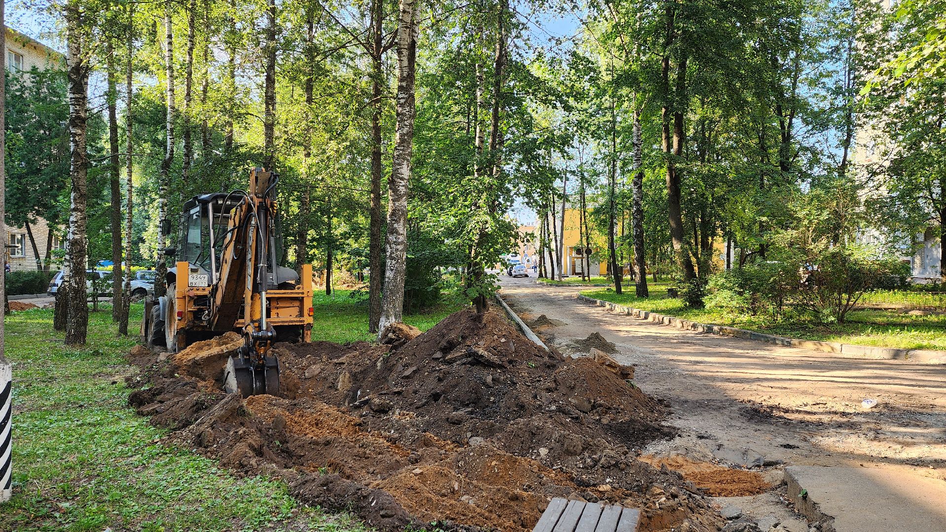 Солнечногорск, благоустройство двора, благоустойство, формирование комфортной городской среды,