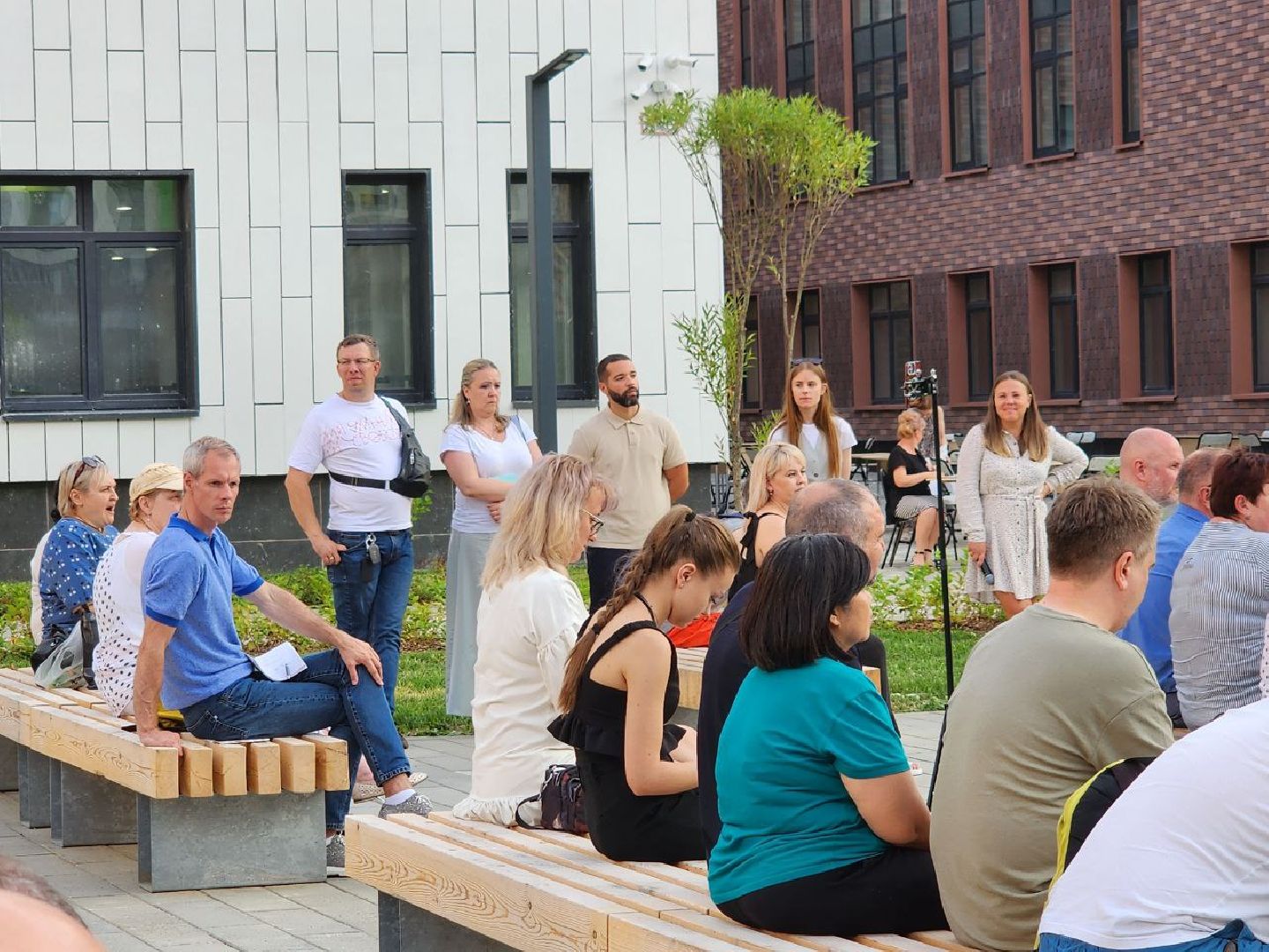 выездная администрация, ленинский округ, дрожжино, глава муниципалитета, станислав каторов, встреча с жителями,