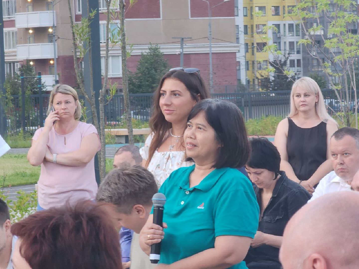 выездная администрация, ленинский округ, дрожжино, глава муниципалитета, станислав каторов, встреча с жителями,