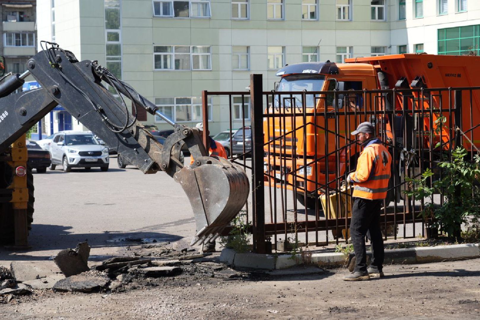 Благоустройство, КБДТ, Парковка, Опиловка, ДИП, Детская игровая зона,Сергиев Посад,