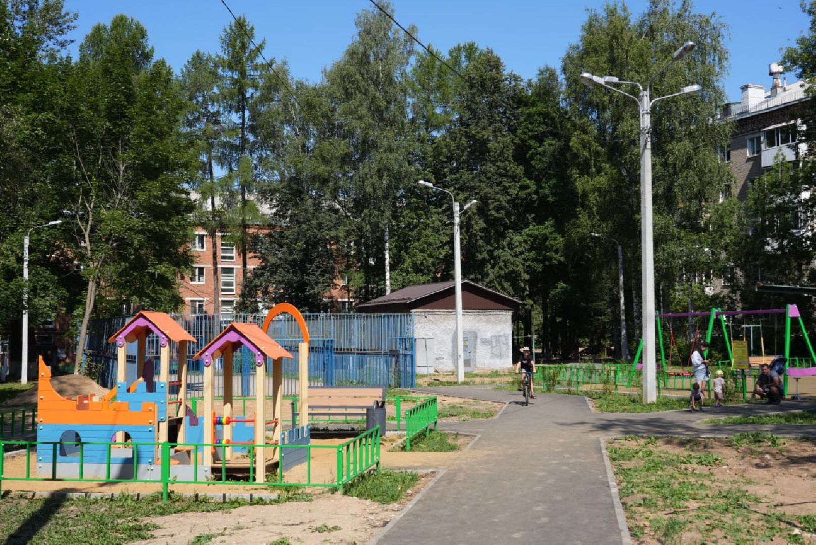 Благоустройство, КБДТ, Парковка, Опиловка, ДИП, Детская игровая зона,Сергиев Посад,