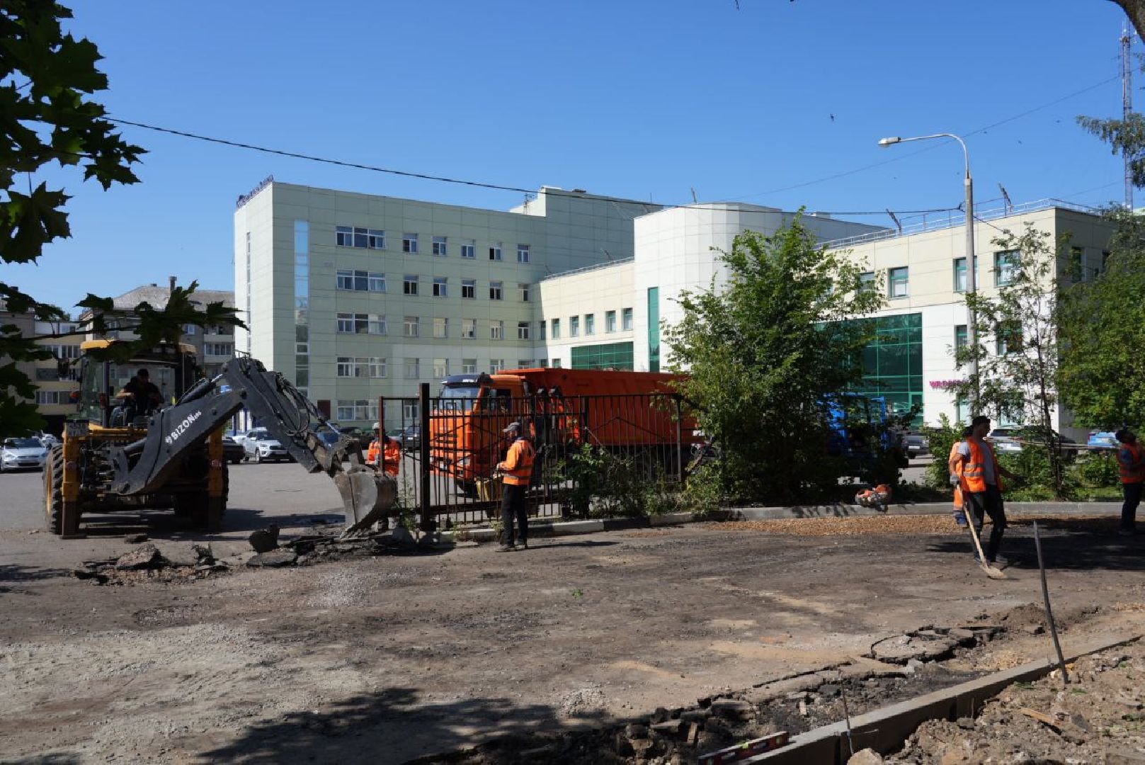 Благоустройство, КБДТ, Парковка, Опиловка, ДИП, Детская игровая зона,Сергиев Посад,