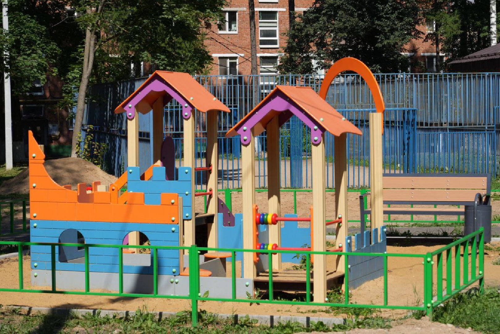 Благоустройство, КБДТ, Парковка, Опиловка, ДИП, Детская игровая зона,Сергиев Посад,