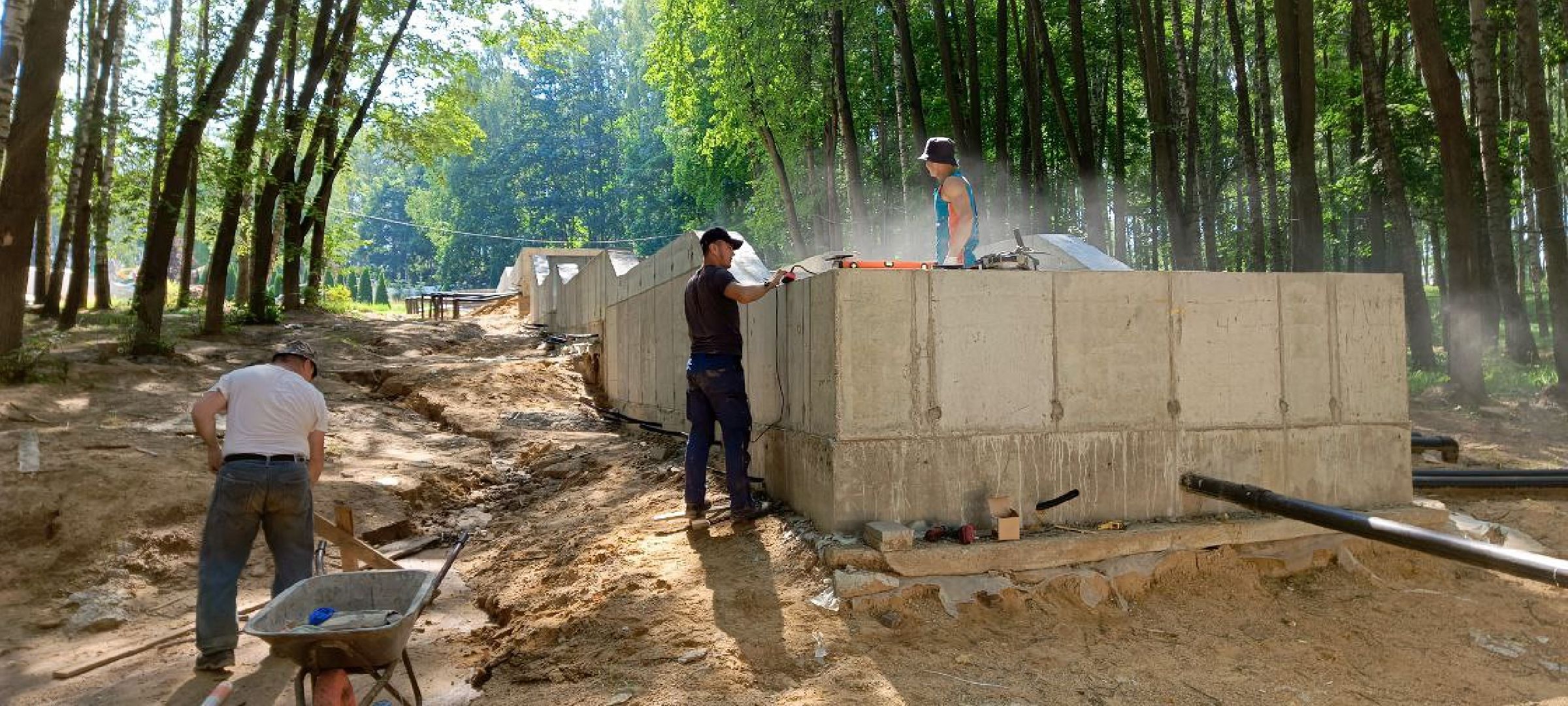 Дмитров, Парк Березовая роща, Минблаго,