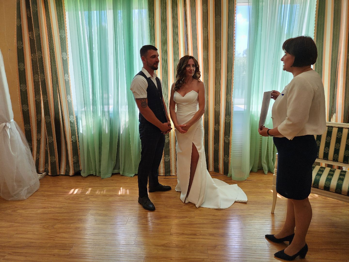 Чехов, дворец культуры Дружба, выездная регистрация брака, бракосочетание, ЗАГС, Свадьба в Подмосковье, Минсоцразвития Московской области, дополнительные площадки, церемония, торжество,