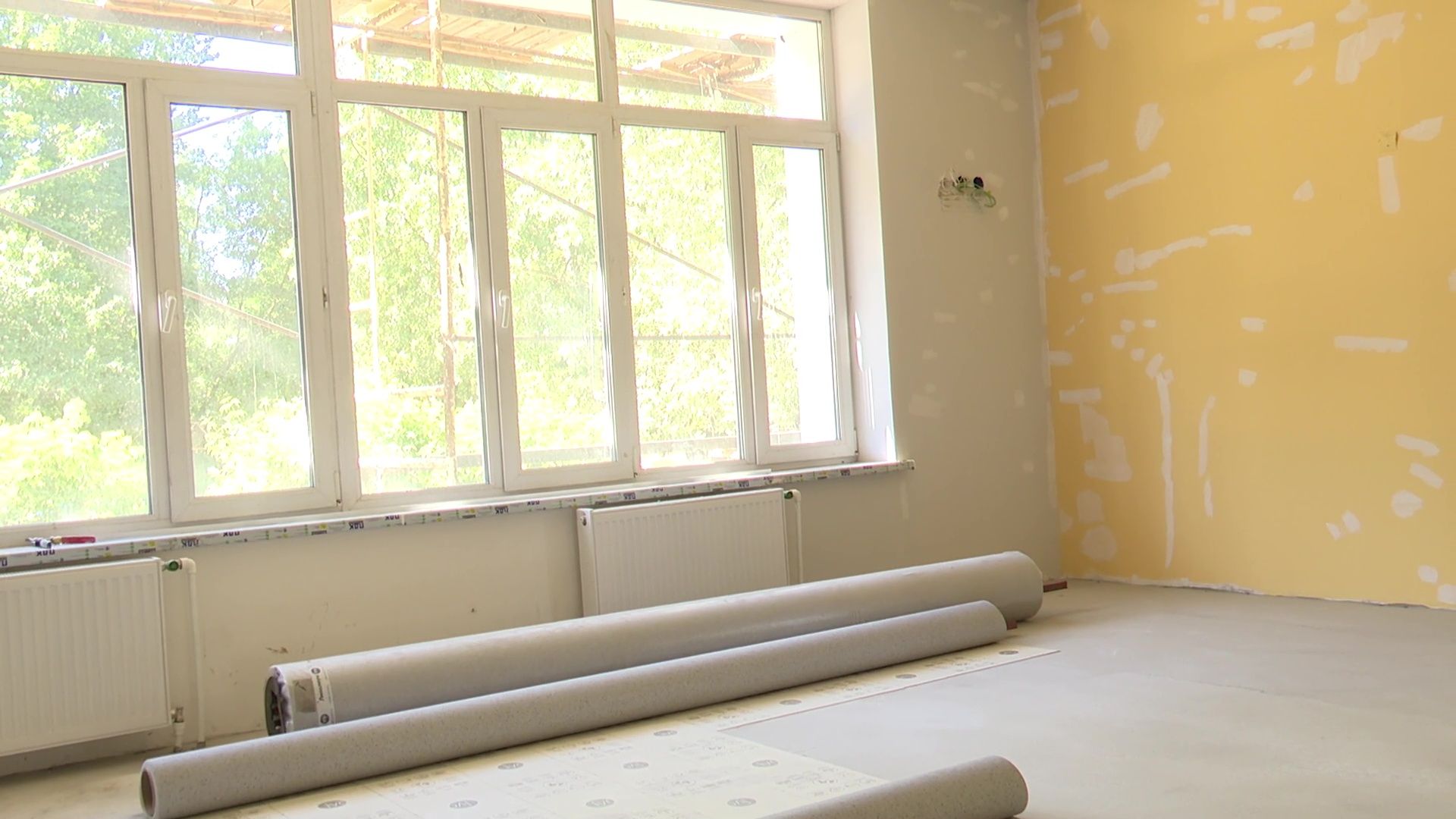 Реутов, детский сад, капремонт, школа 1, стены, потолок,коммуникации,