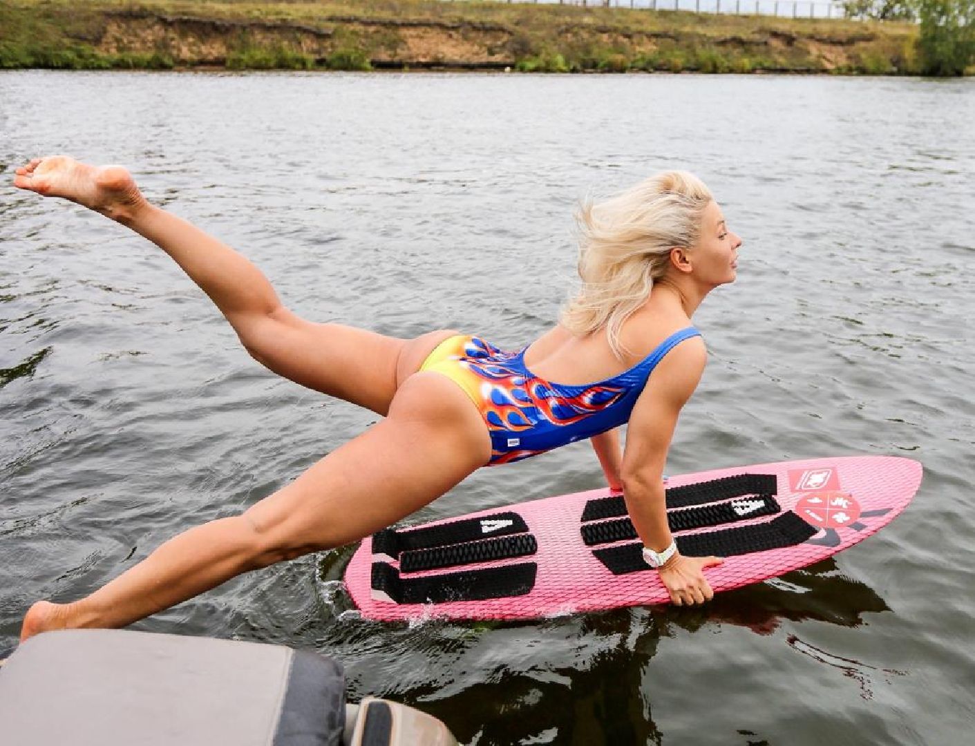 Реутов, вейксёрфинг, мастер спорта, вода, спорт, соревнования, Надежда Илинич